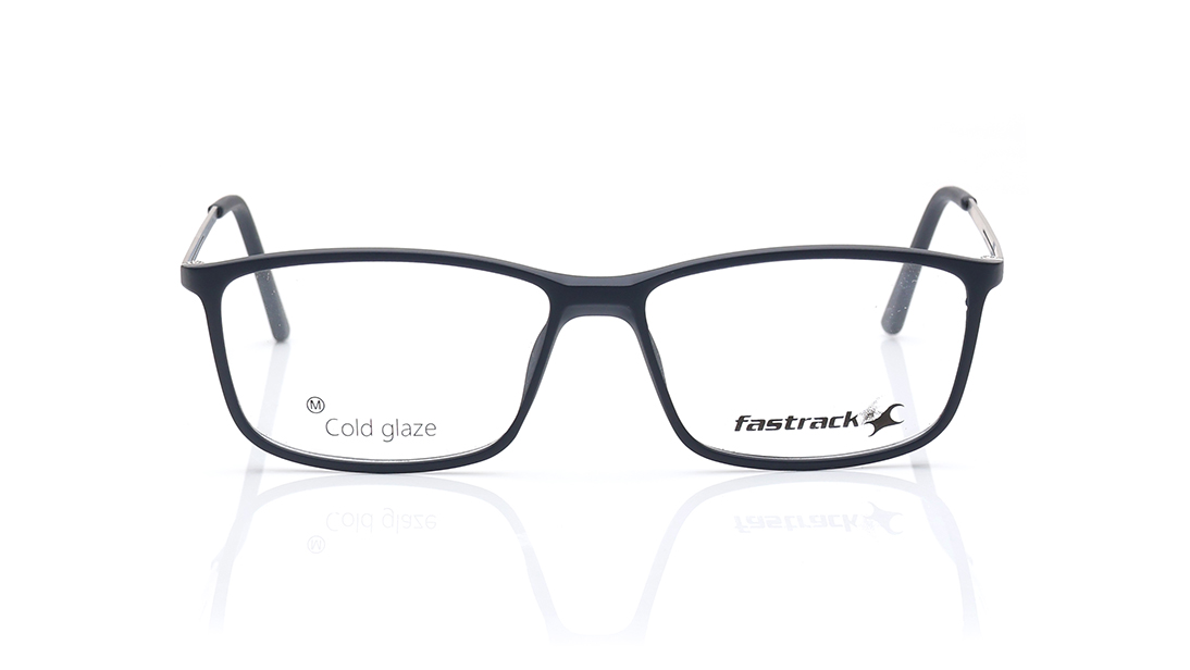 Image 1 of Blue Rectangle Eyeglasses for Men and Women from Fastrack Available at Titan Eye+