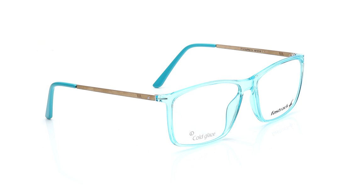 Blue Square Rimmed Eyeglasses for Men and Women