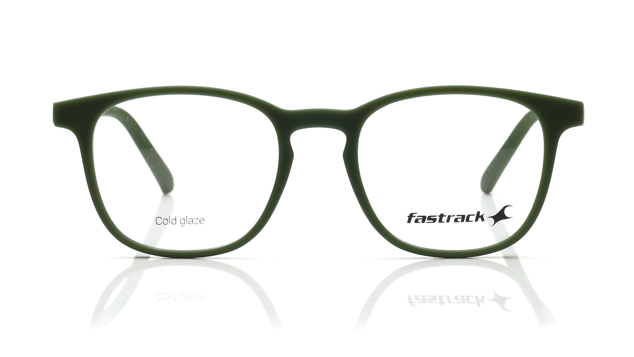 Image 1 of Olive Square Eyeglasses for Men and Women from Fastrack Available at Titan Eye+