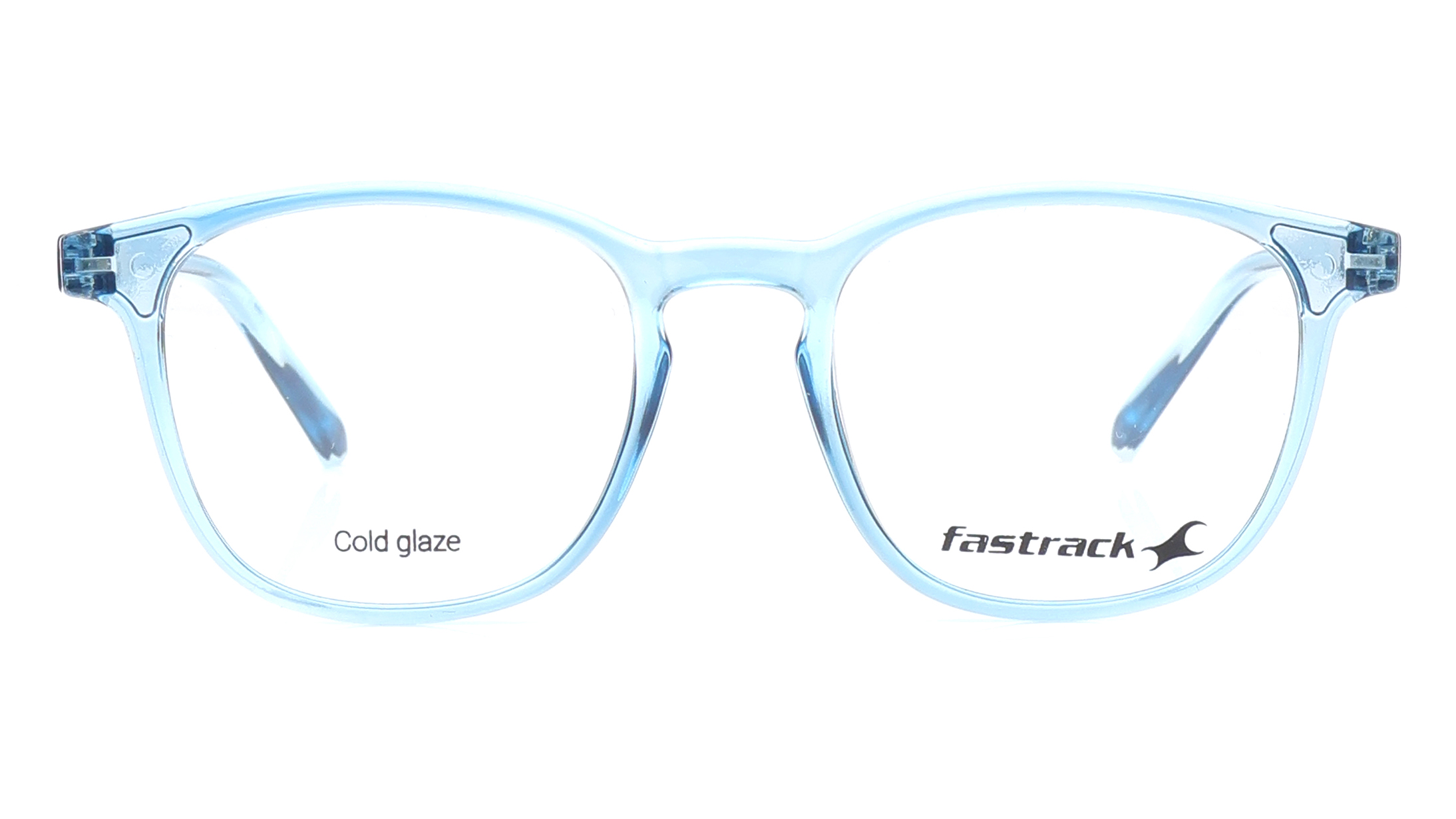 Image 1 of Blue Geometric Eyeglasses for Men and Women from Fastrack Available at Titan Eye+