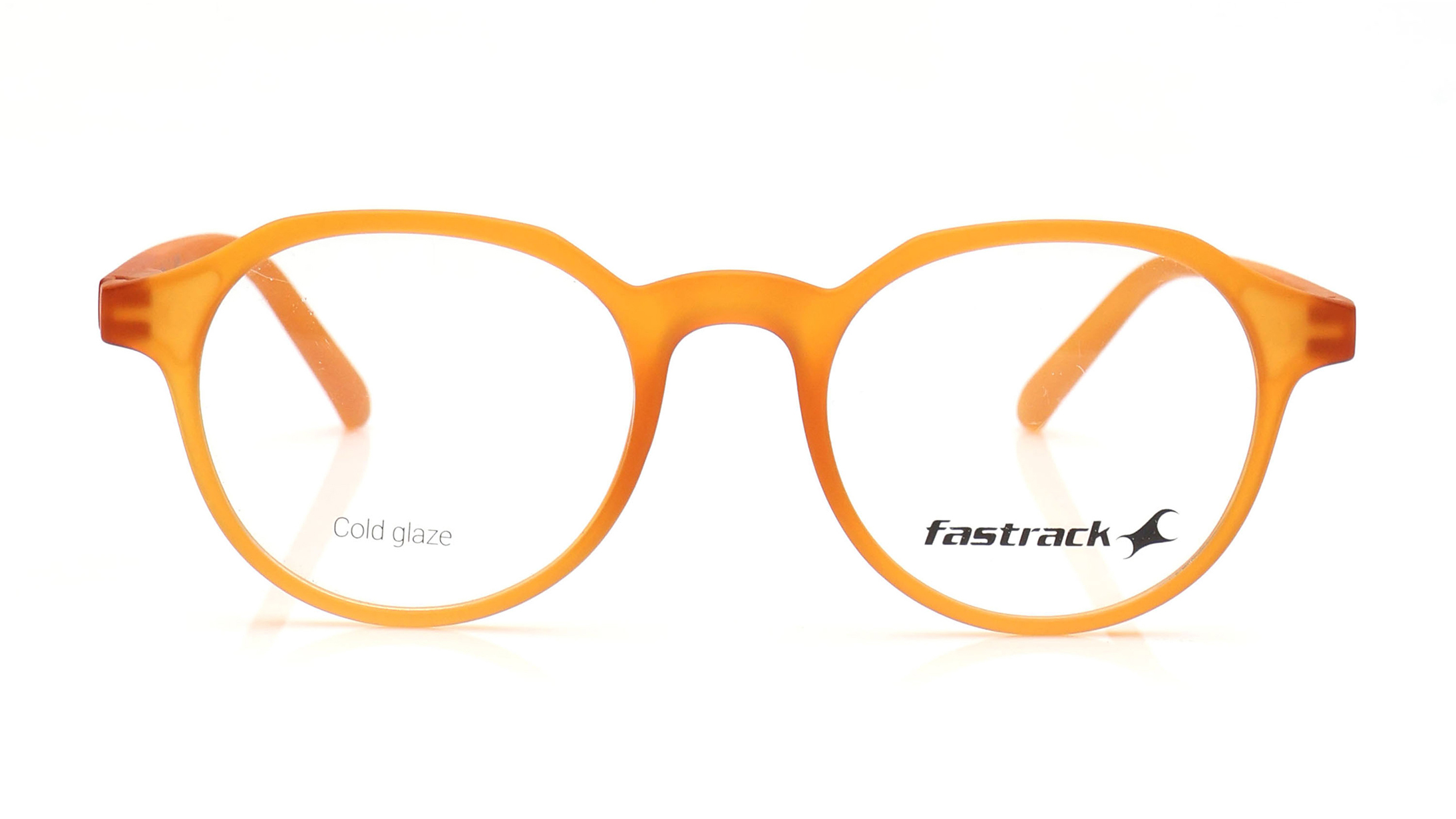 Image 1 of Geometric Yellow Rimmed Eyeglasses for Men and Women from Fastrack Available at Titan Eye+