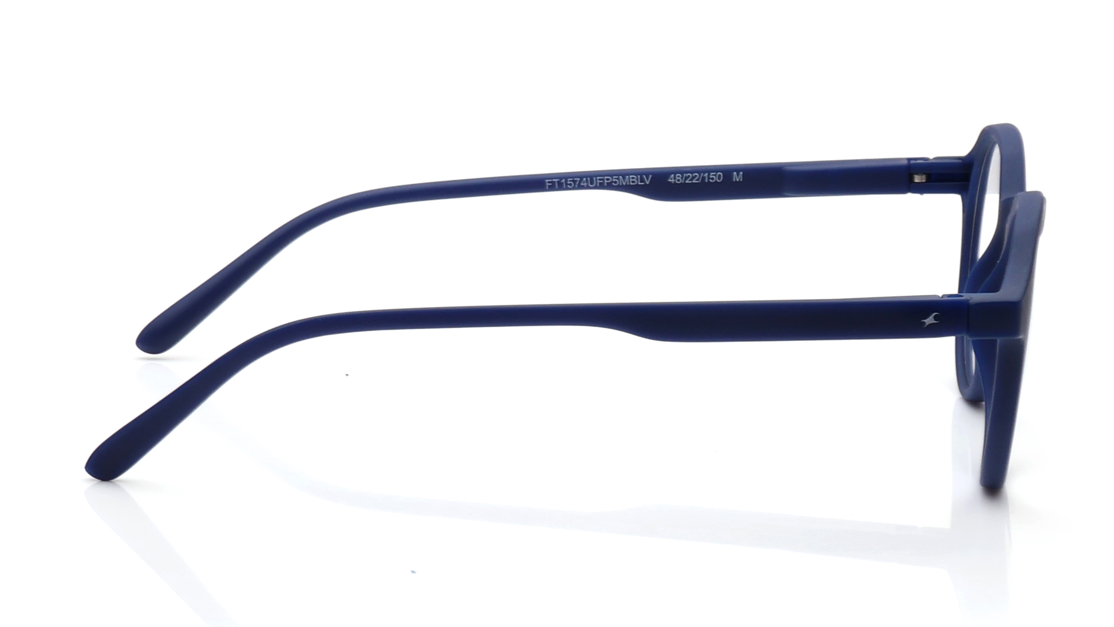 Image 3 of Blue Geometric Eyeglasses for Men and Women from Fastrack Available at Titan Eye+