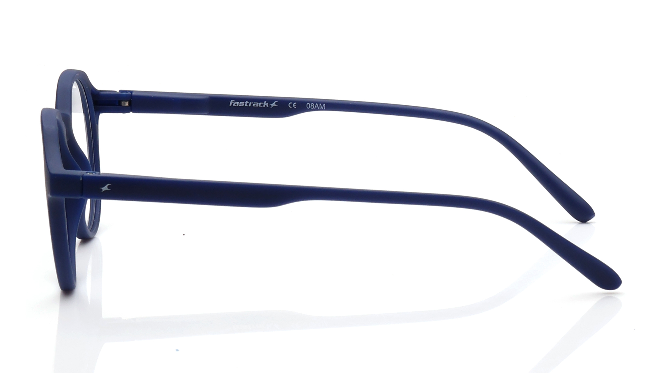 Image 7 of Blue Geometric Eyeglasses for Men and Women from Fastrack Available at Titan Eye+