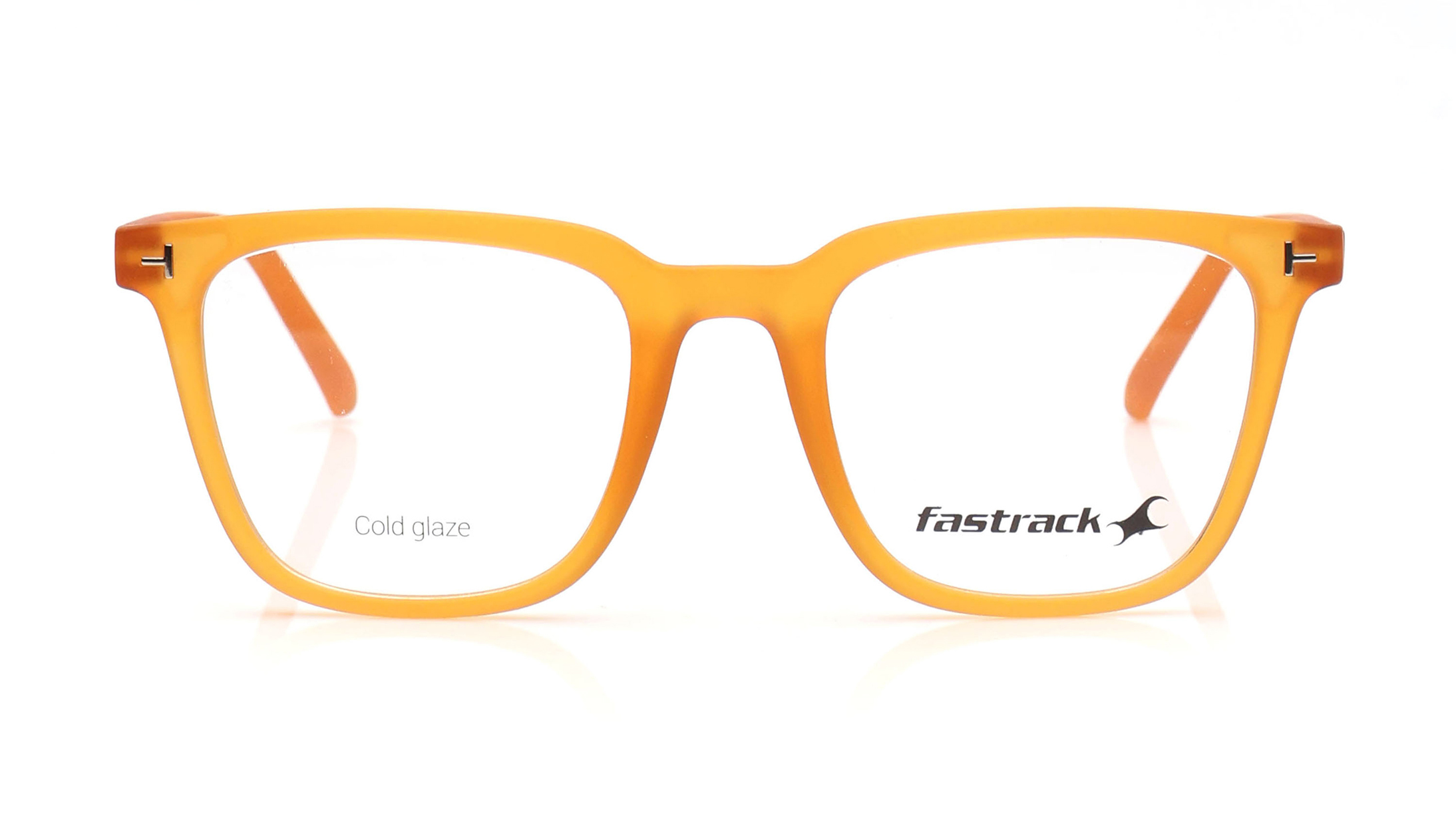 Image 1 of Wayfarer Yellow Rimmed Eyeglasses for Men and Women from Fastrack Available at Titan Eye+