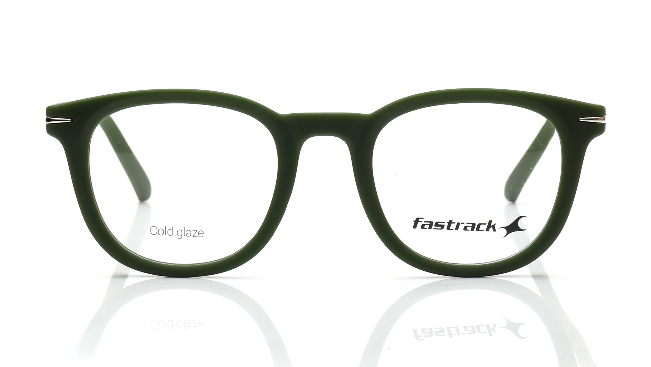 Image 1 of Olive Square Eyeglasses for Men and Women from Fastrack Available at Titan Eye+