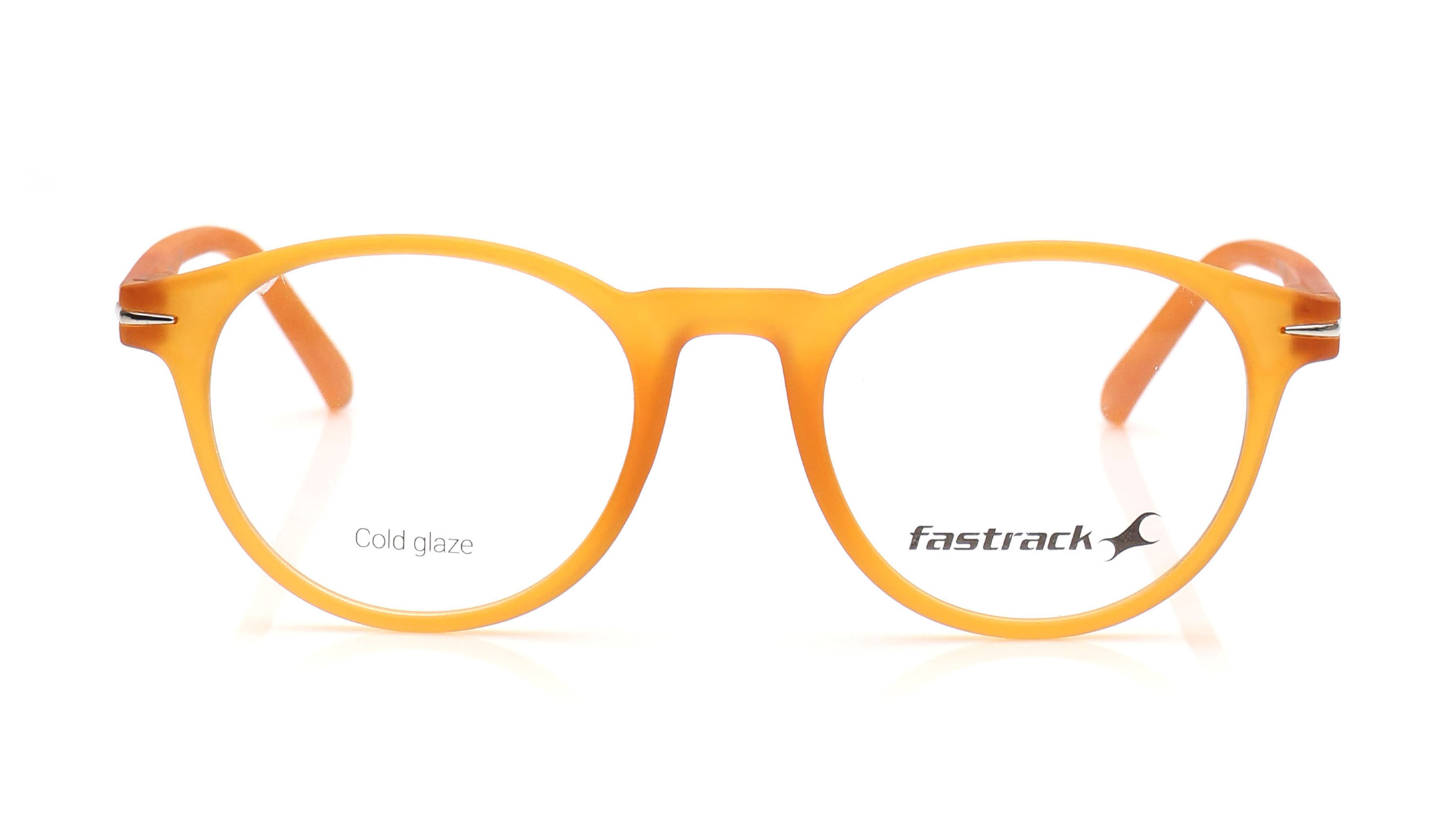 Image 1 of Round Yellow Rimmed Eyeglasses for Men and Women from Fastrack Available at Titan Eye+
