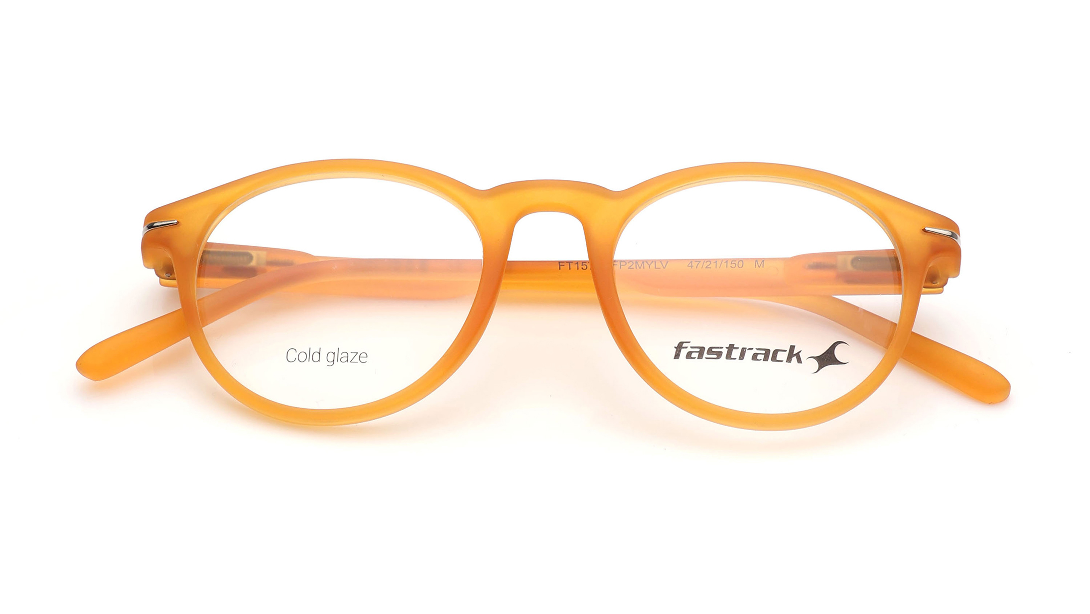 Image 6 of Round Yellow Rimmed Eyeglasses for Men and Women from Fastrack Available at Titan Eye+