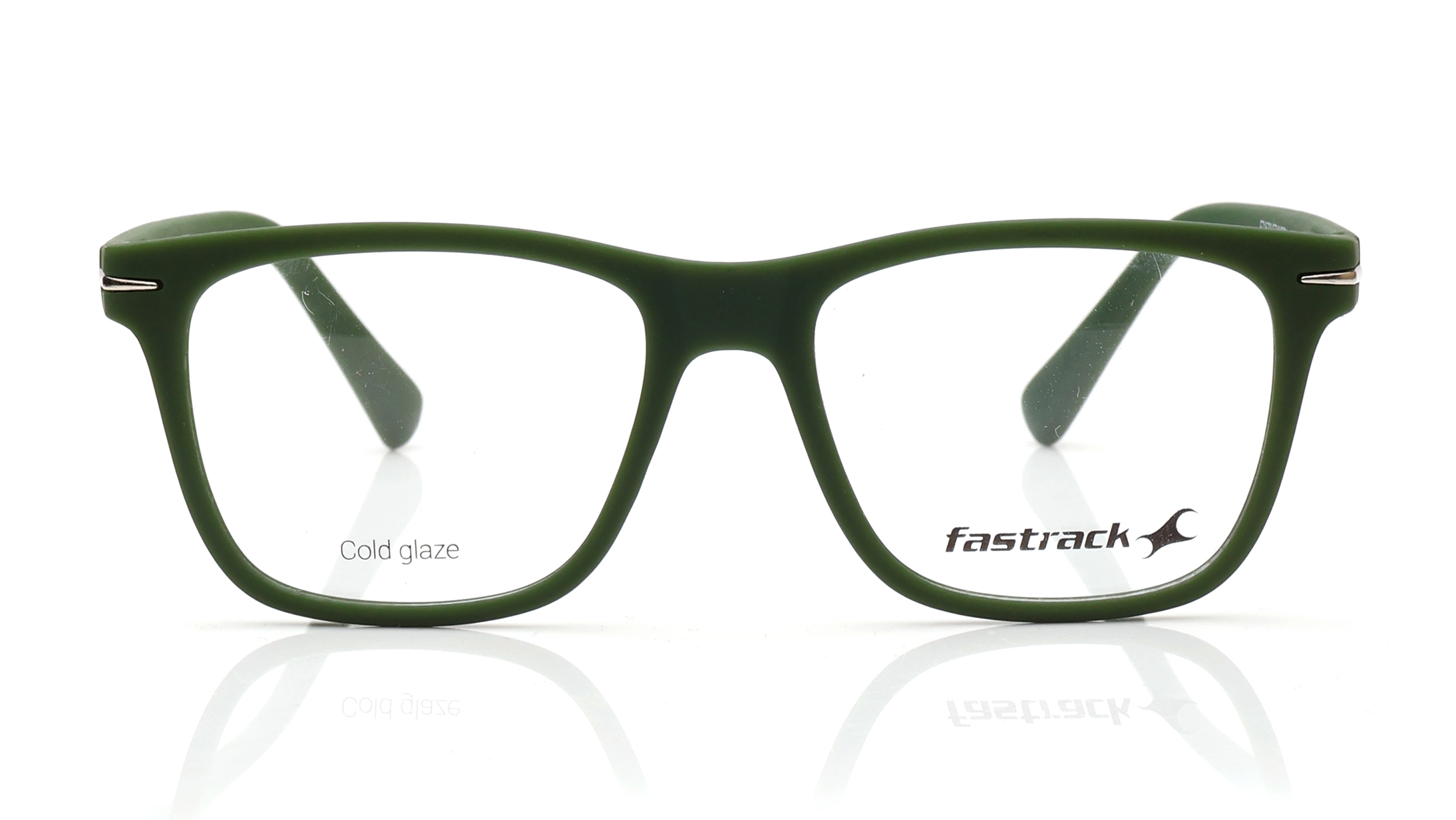 Image 1 of Olive Square Eyeglasses for Men and Women from Fastrack Available at Titan Eye+