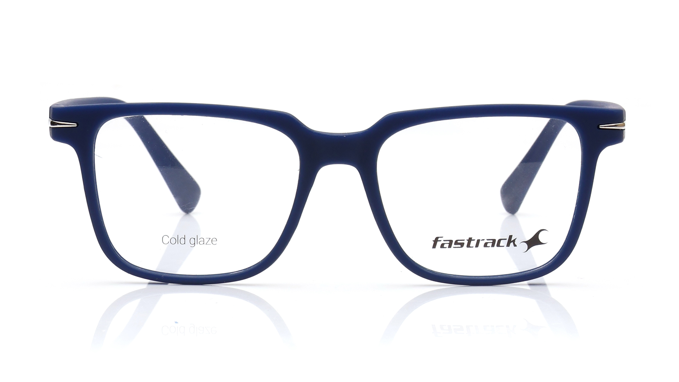 Image 1 of Blue Rectangle Eyeglasses for Men from Fastrack Available at Titan Eye+