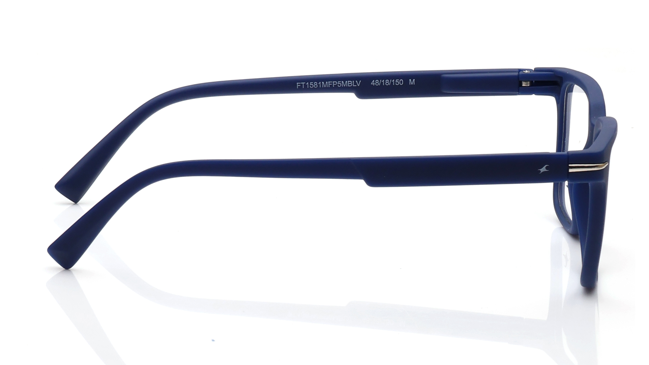 Image 3 of Blue Rectangle Eyeglasses for Men from Fastrack Available at Titan Eye+