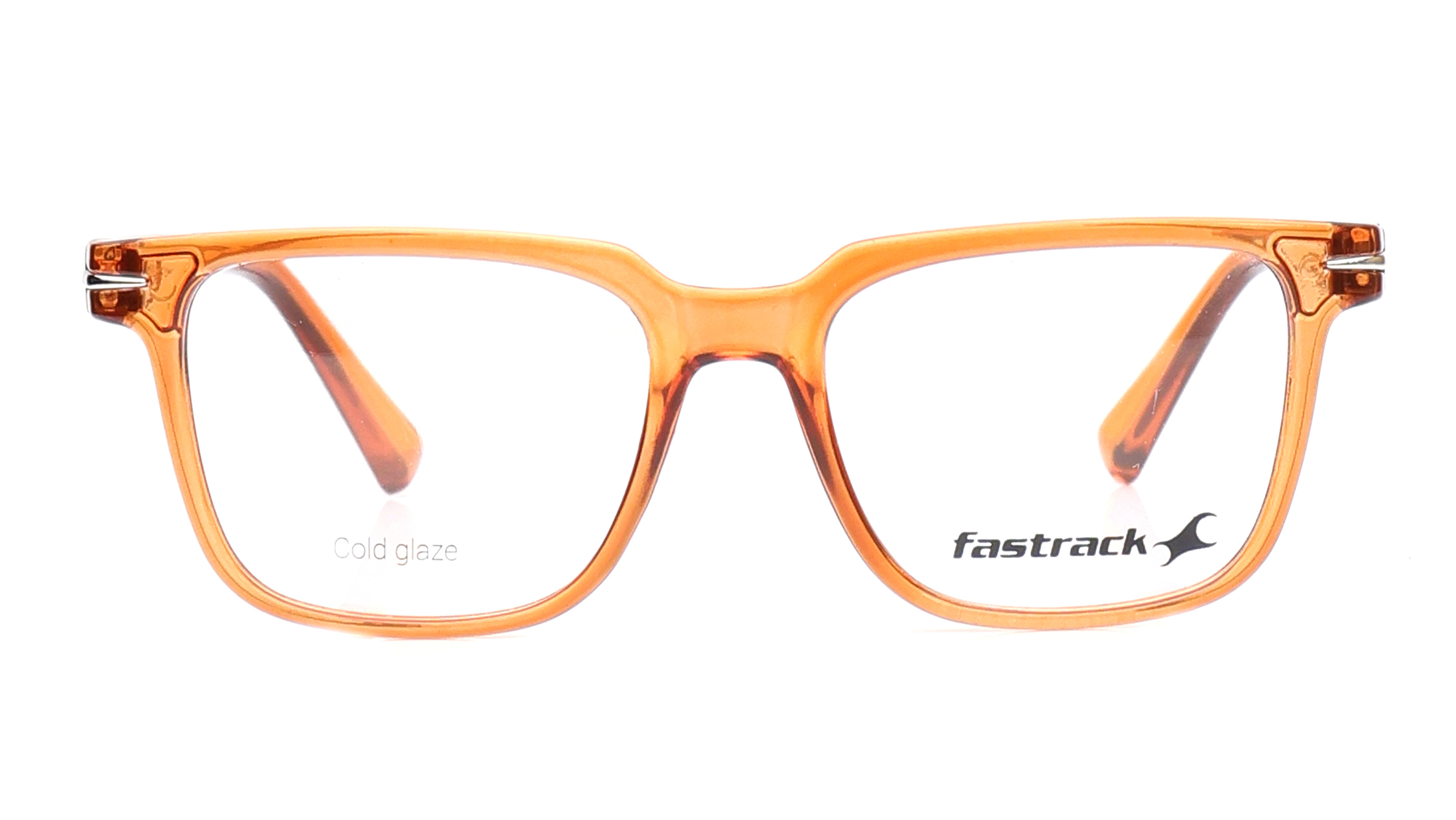 Image 1 of Brown Wayfarer Eyeglasses for Men from Fastrack Available at Titan Eye+