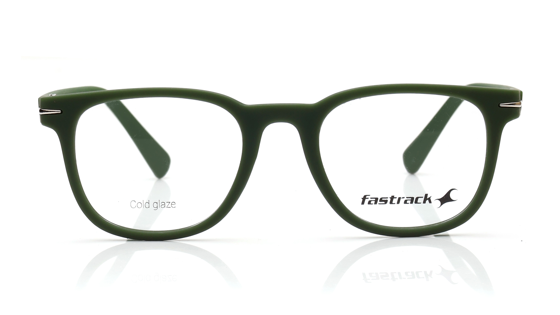 Image 1 of Olive Square Eyeglasses for Men and Women from Fastrack Available at Titan Eye+