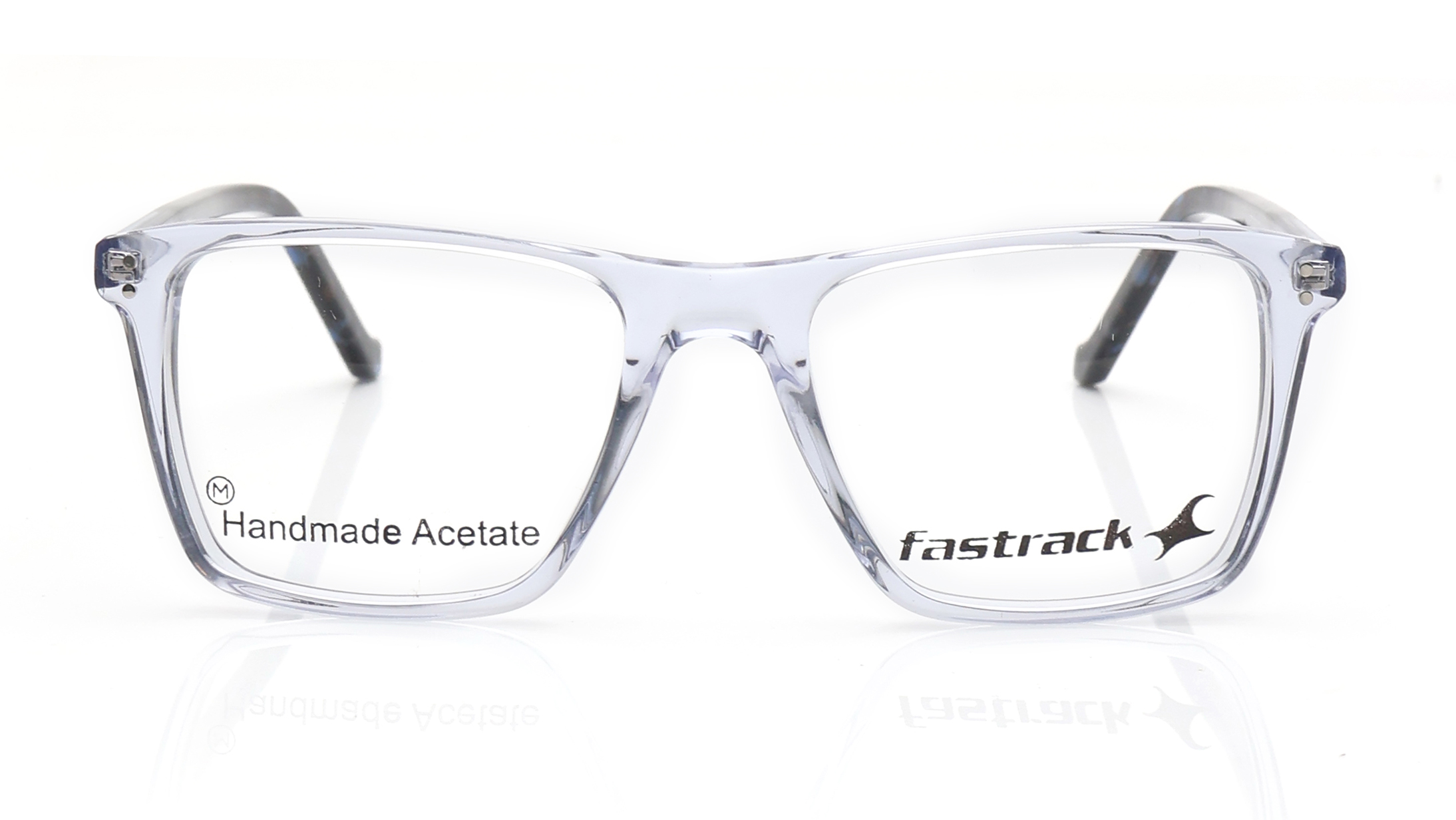 Image 1 of Blue Wayfarer Eyeglasses for Men from Fastrack Available at Titan Eye+