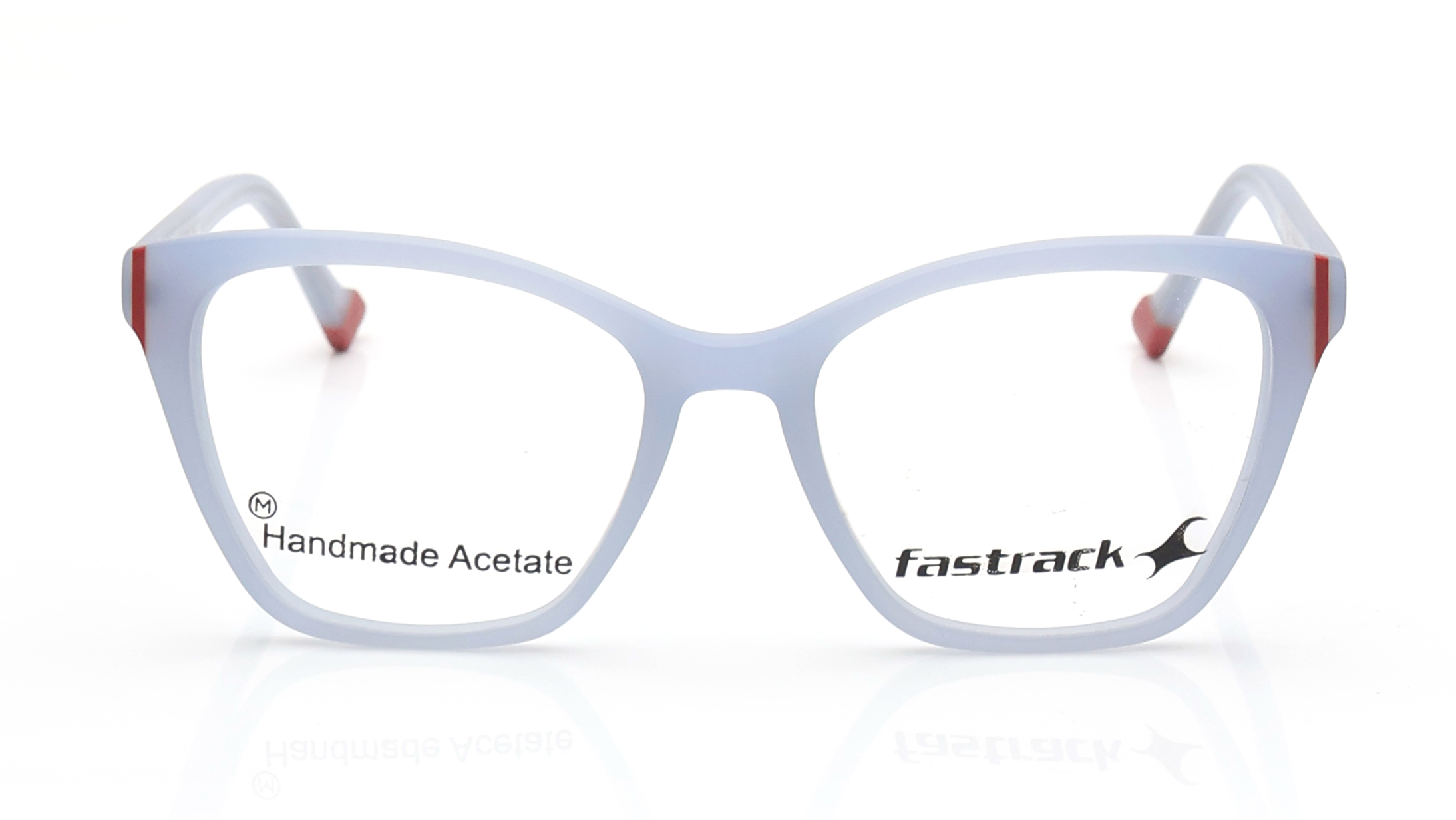Image 1 of CatEye Blue Rimmed Eyeglasses for Women from Fastrack Available at Titan Eye+