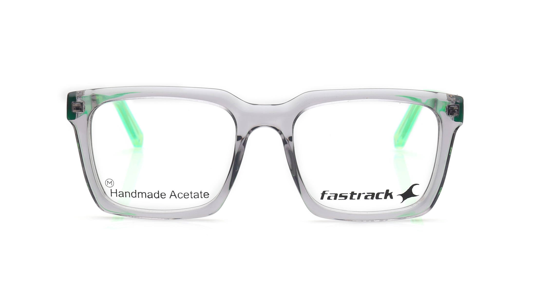 Image 1 of Grey Wayfarer Eyeglasses for Men from Fastrack Available at Titan Eye+