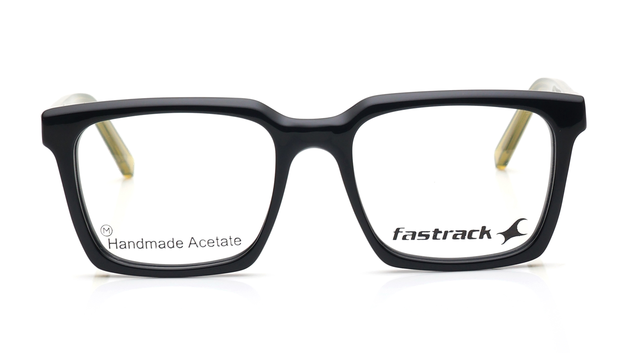 Image 1 of Black Wayfarer Eyeglasses for Men from Fastrack Available at Titan Eye+