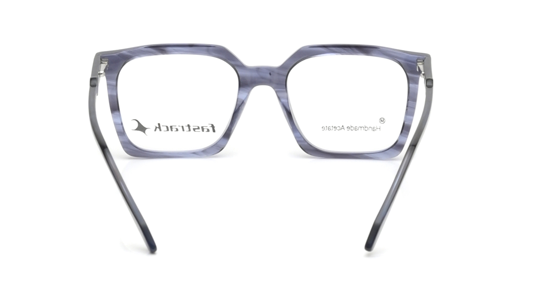 Image 4 of Square Blue Rimmed Eyeglasses for Men and Women from Fastrack Available at Titan Eye+