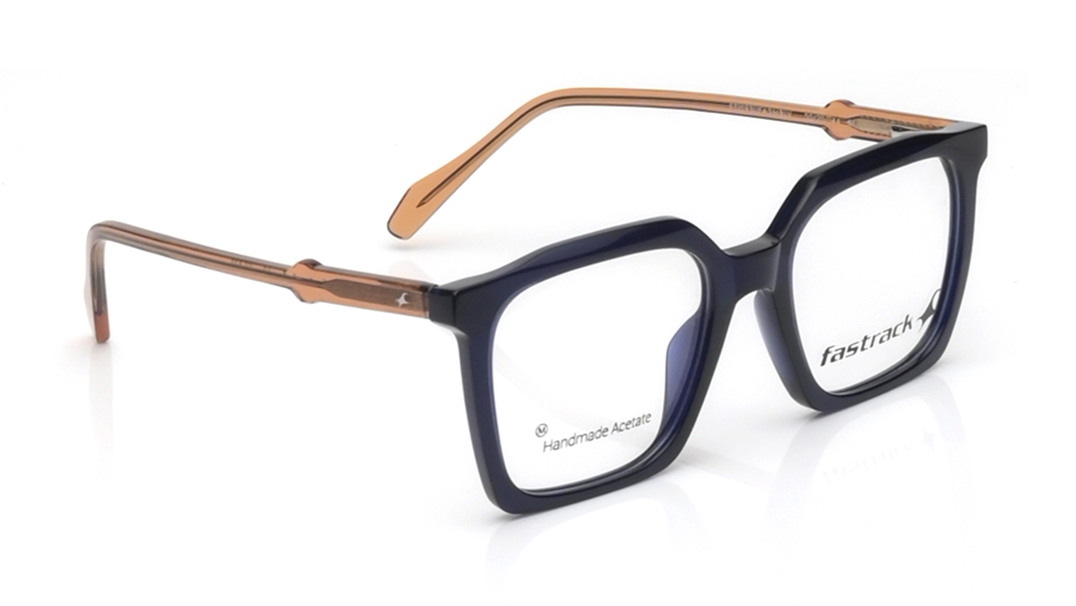 Blue Square Rimmed Eyeglasses for Men and Women
