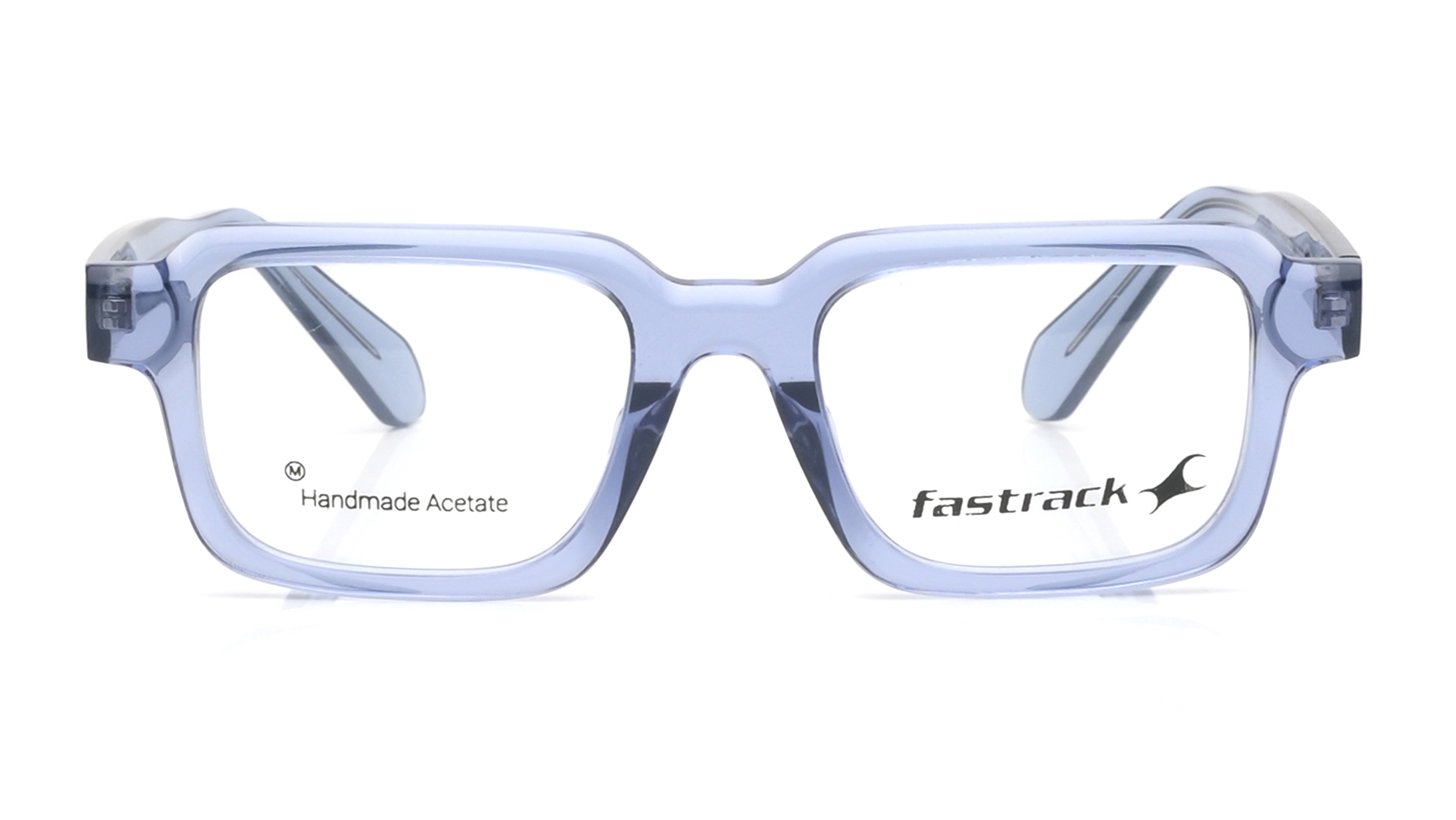 Image 1 of Rectangle Blue Rimmed Eyeglasses for Men from Fastrack Available at Titan Eye+