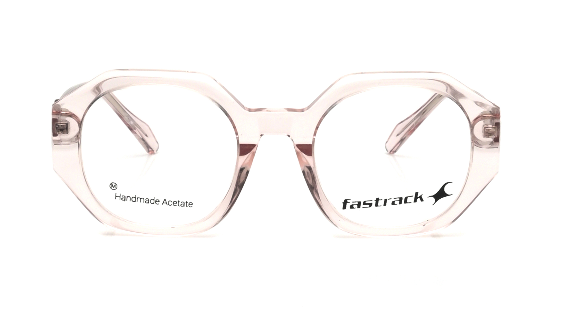 Image 1 of Round Pink Rimmed Eyeglasses for Women from Fastrack Available at Titan Eye+