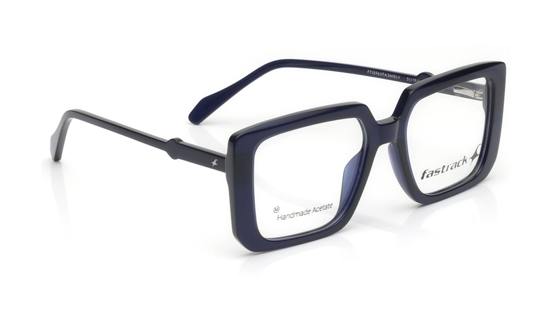 Blue Square Rimmed Eyeglasses for Men and Women