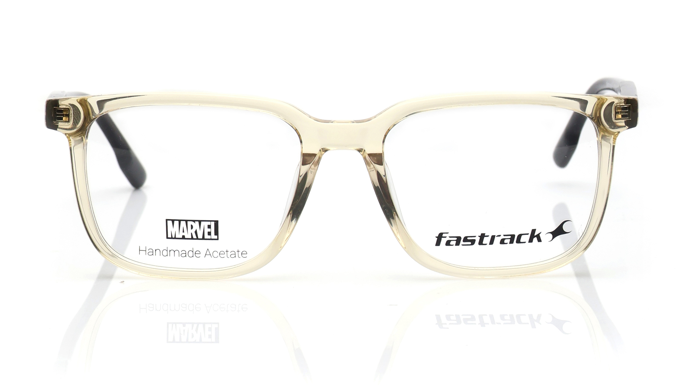 Image 1 of Yellow Wayfarer Eyeglasses for Men and women - Wolverine Collection from Fastrack Available at Titan Eye+