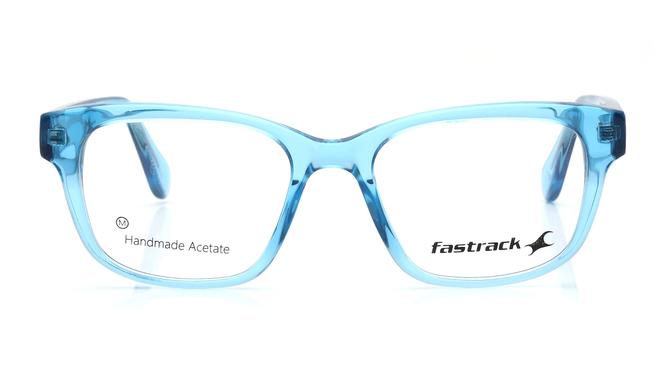 Image 1 of Blue Wayfarer Eyeglasses for Men and Women from Fastrack Available at Titan Eye+