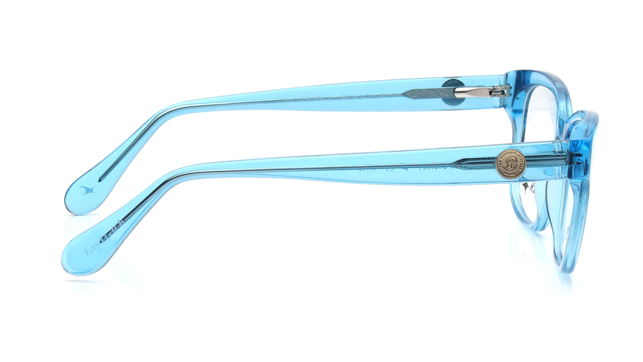 Image 3 of Blue Wayfarer Eyeglasses for Men and Women from Fastrack Available at Titan Eye+