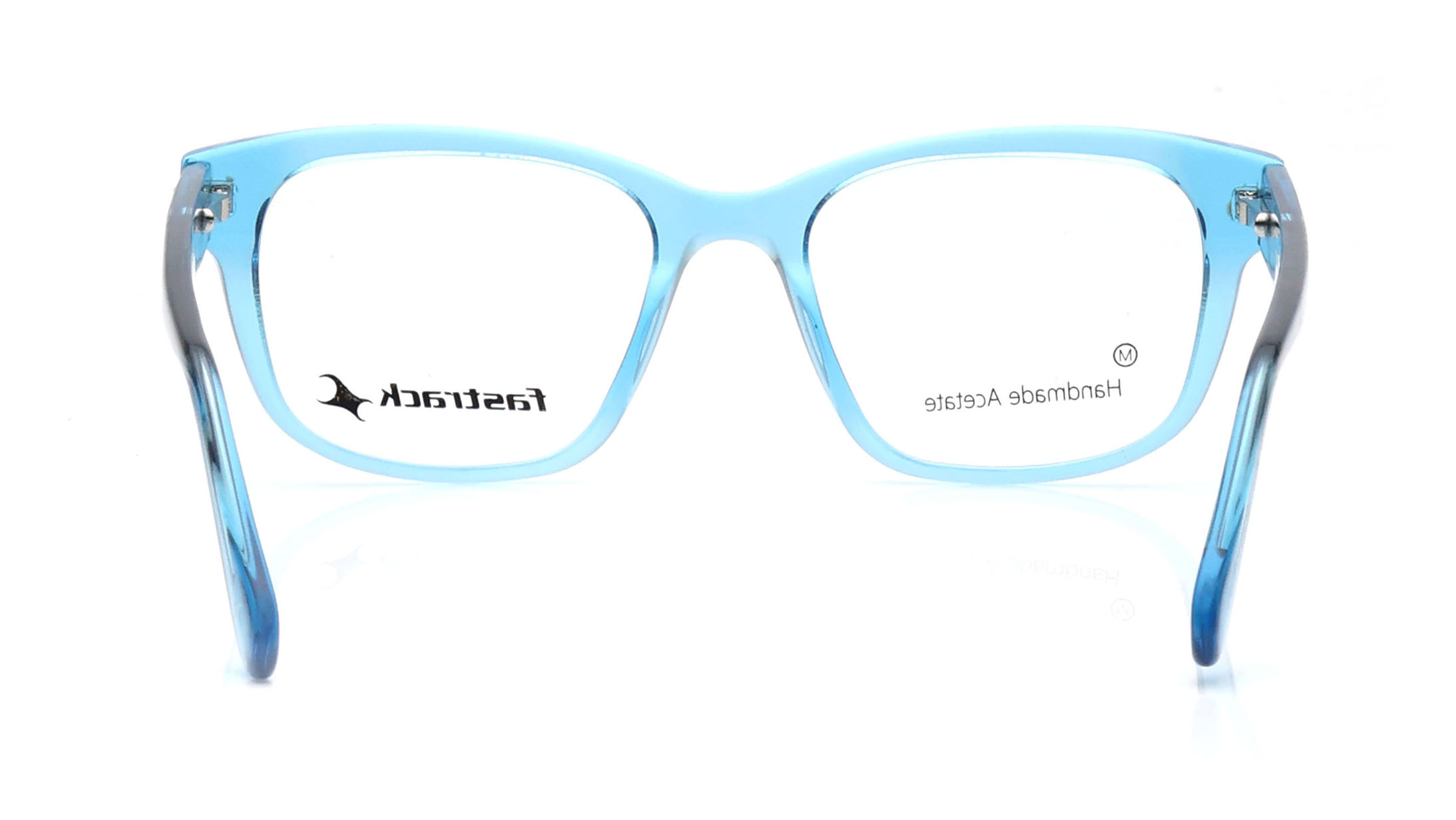 Image 4 of Blue Wayfarer Eyeglasses for Men and Women from Fastrack Available at Titan Eye+