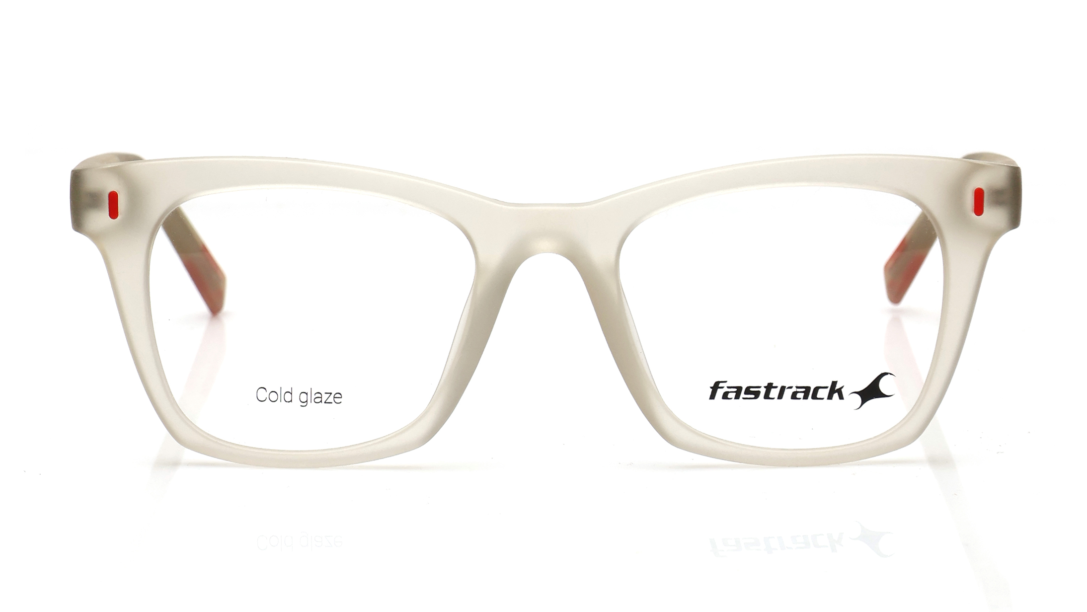Image 1 of Transparent Wayfarer Eyeglasses for Men from Fastrack Available at Titan Eye+