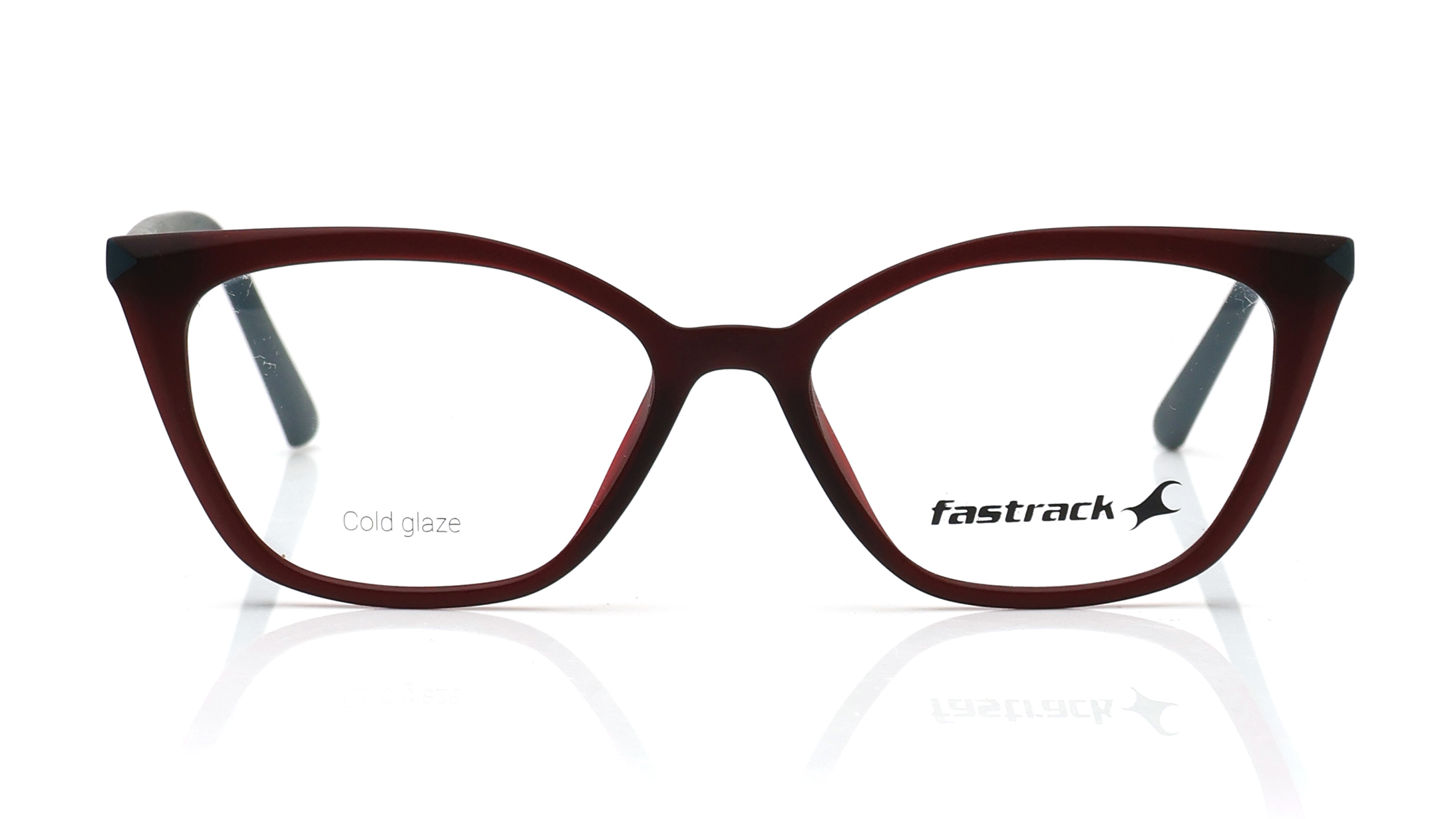 Image 1 of Brown CatEye Eyeglasses for Women from Fastrack Available at Titan Eye+