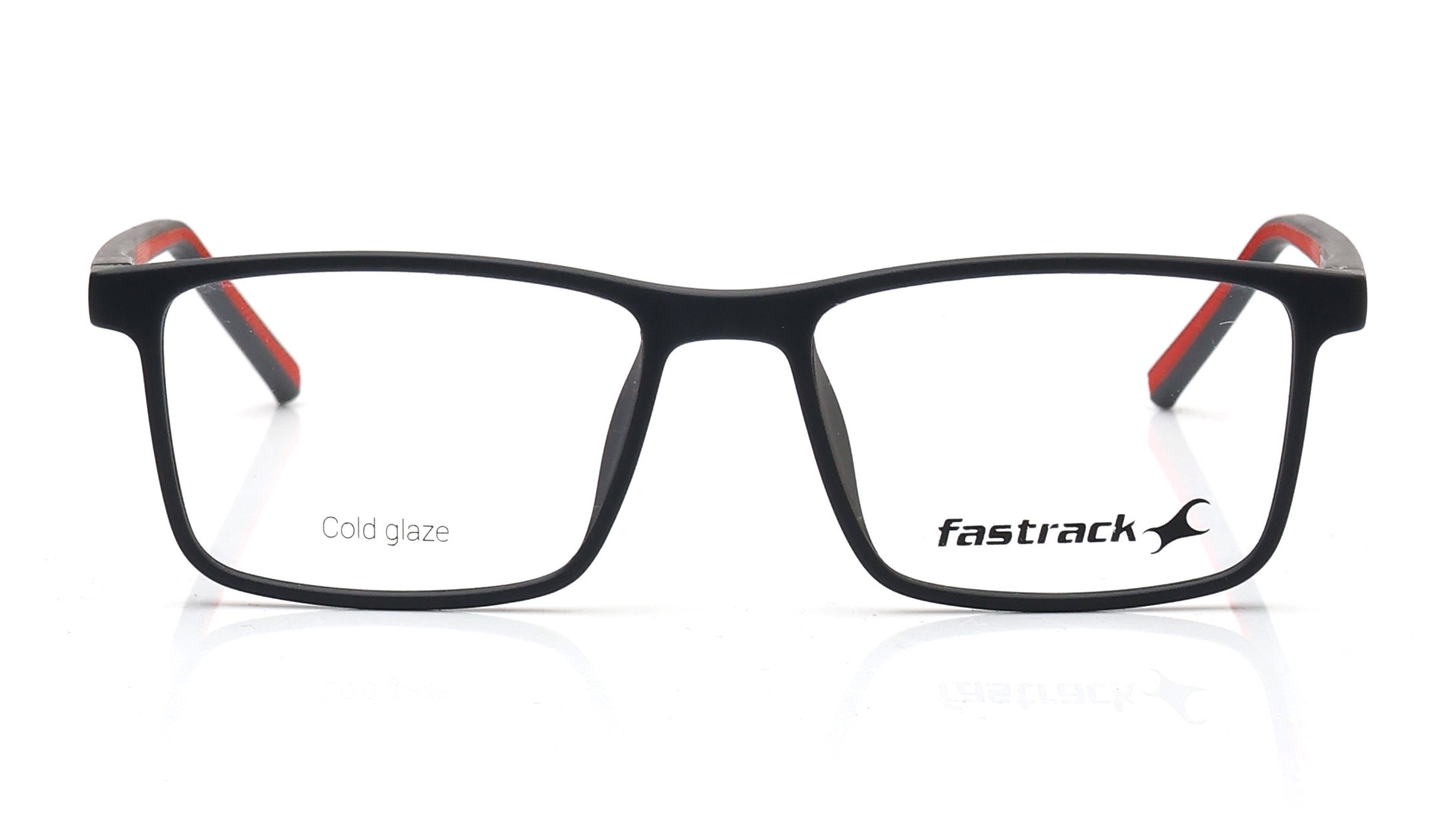 Image 1 of Grey Rectangle Eyeglasses for Men from Fastrack Available at Titan Eye+