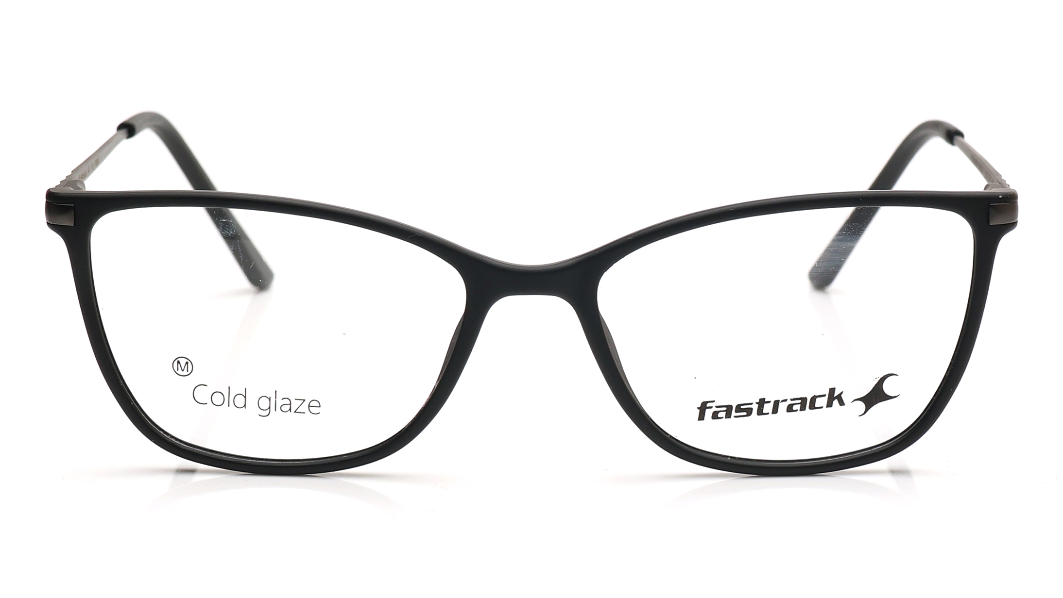 Image 1 of Black Cateye Eyeglasses for Women from Fastrack Available at Titan Eye+