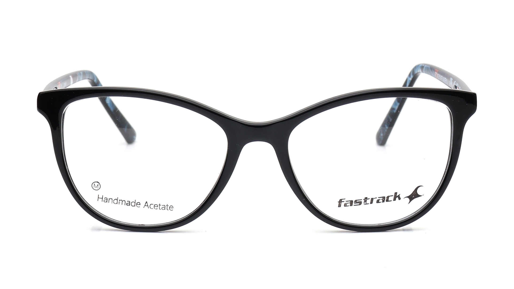 Image 1 of Black CatEye Eyeglasses for Women from Fastrack Available at Titan Eye+