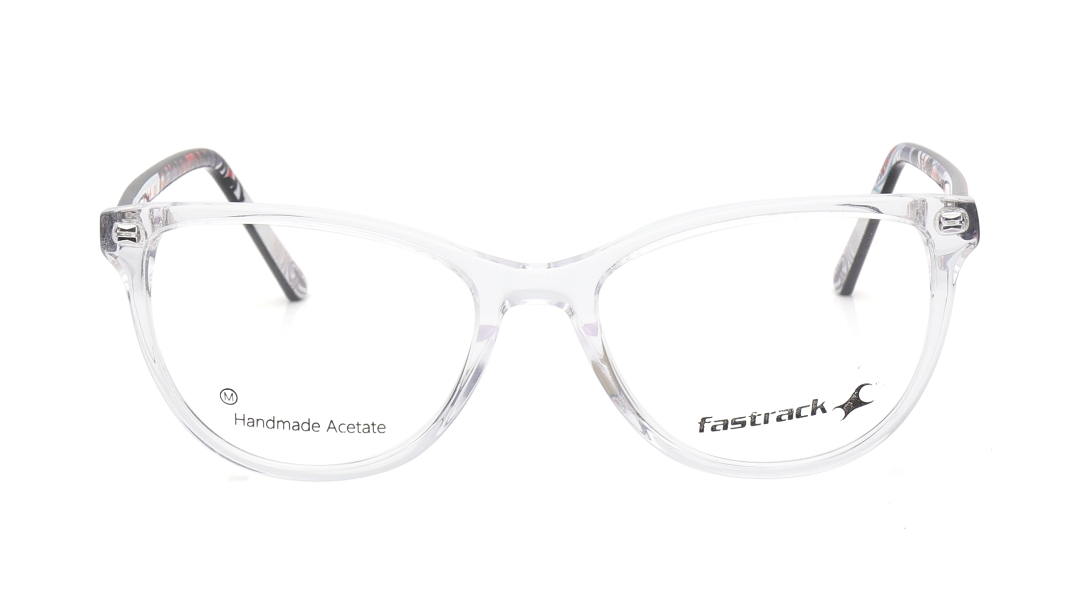Image 1 of Transparent CatEye Eyeglasses for Women from Fastrack Available at Titan Eye+