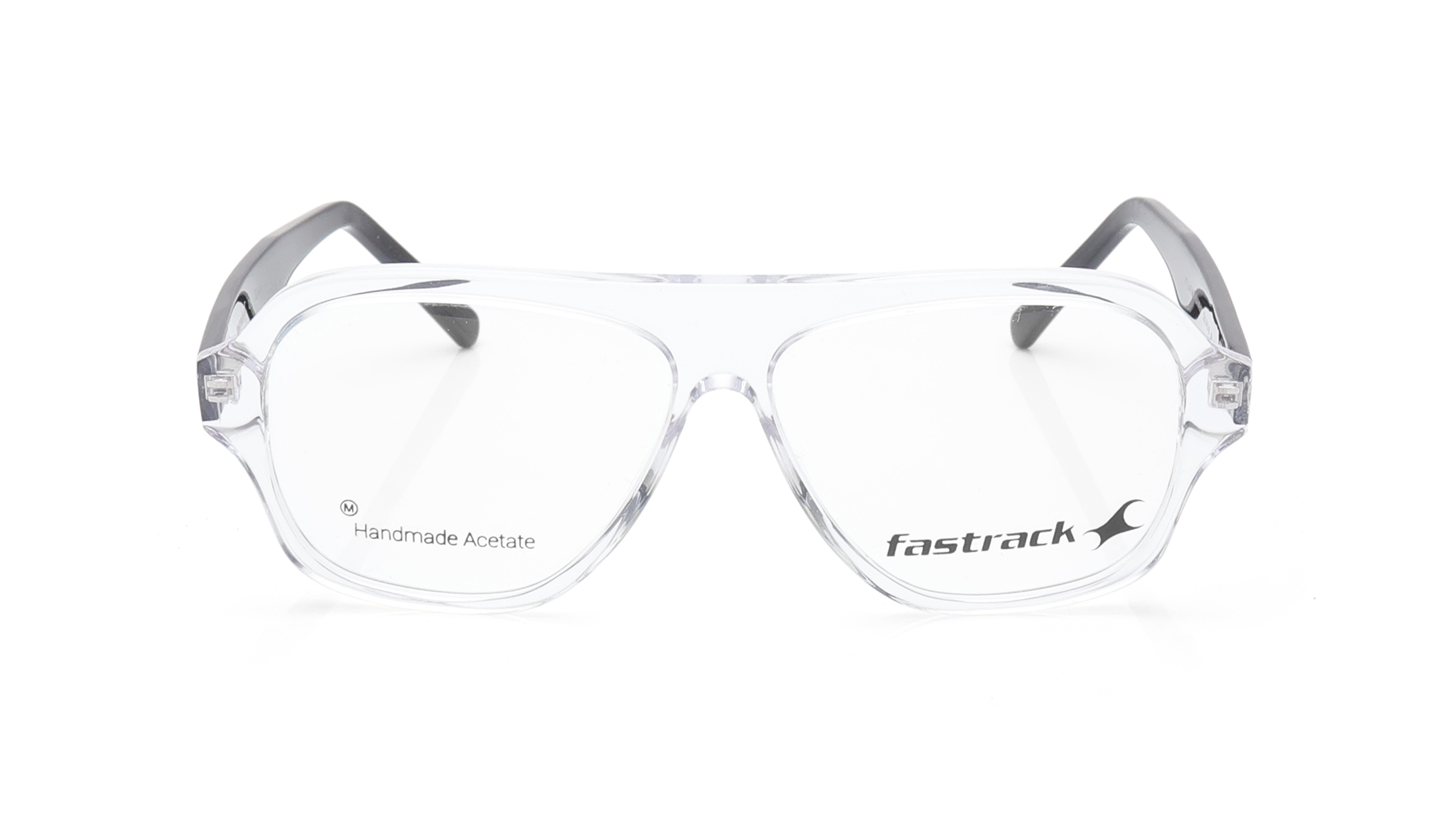 Image 1 of Transparent Aviator Eyeglasses for Men from Fastrack Available at Titan Eye+