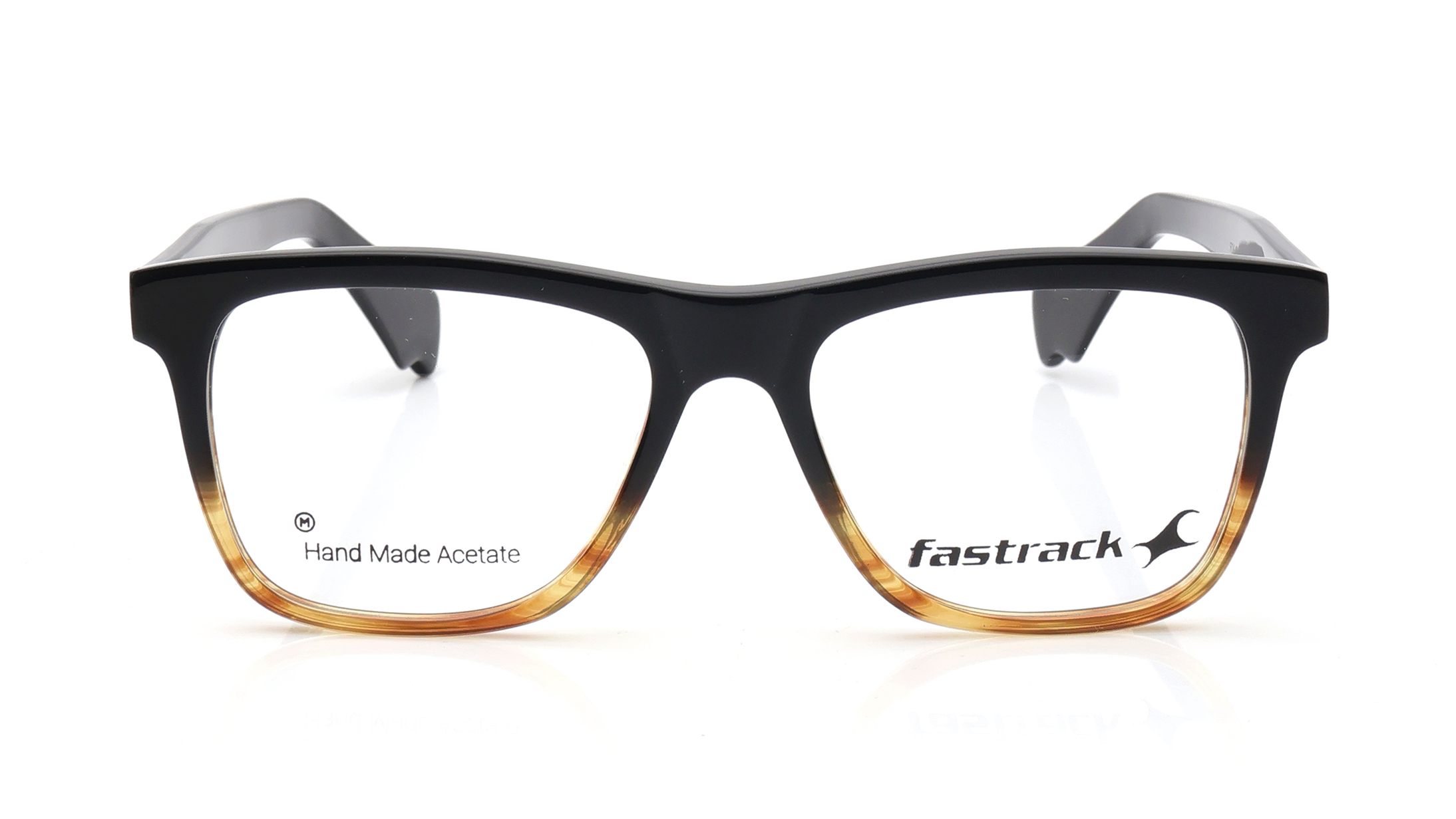 Image 1 of Black Wayfarer Eyeglasses for Men from Fastrack Available at Titan Eye+
