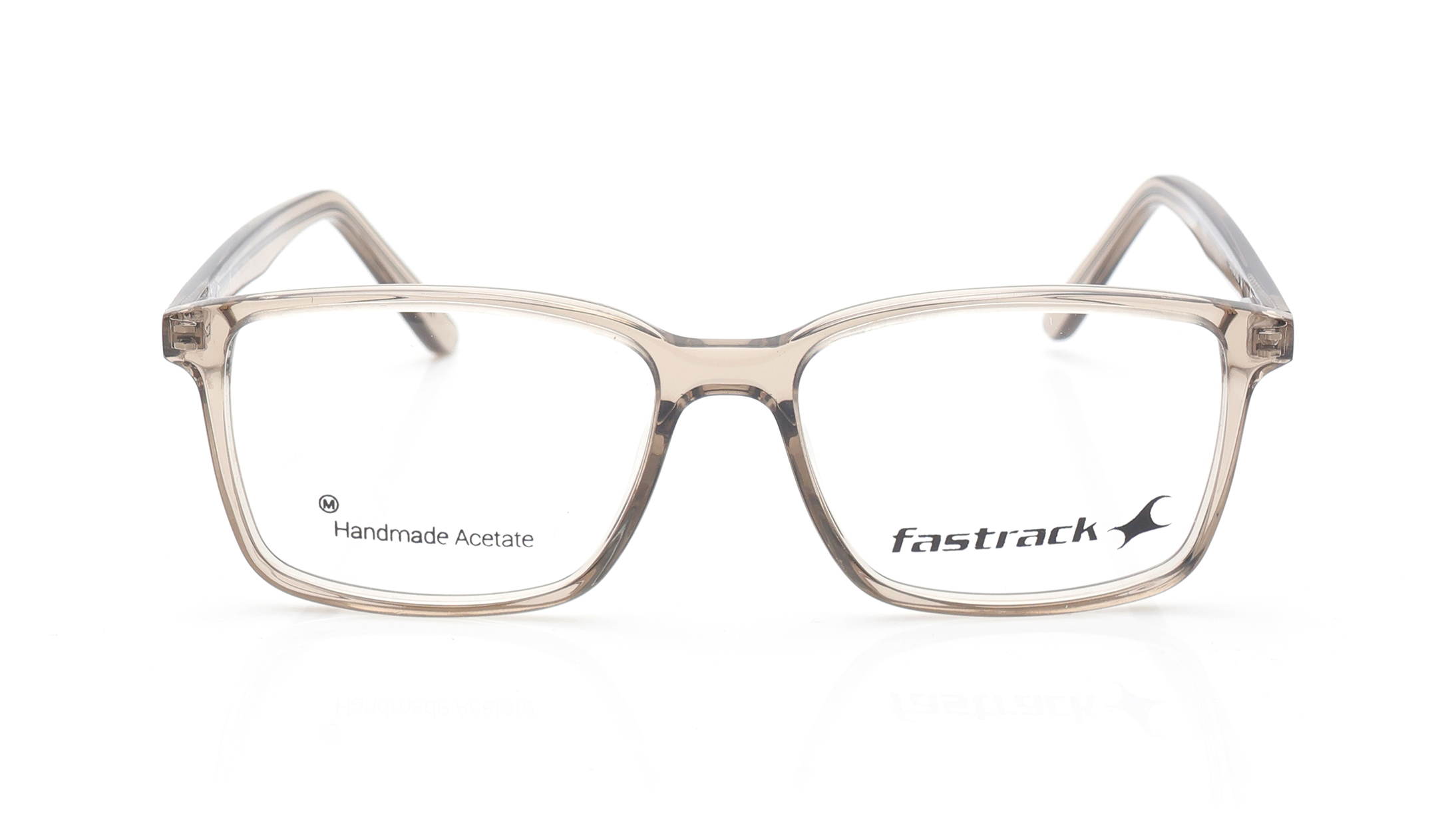 Image 1 of Brown Rectangle Eyeglasses for Men from Fastrack Available at Titan Eye+