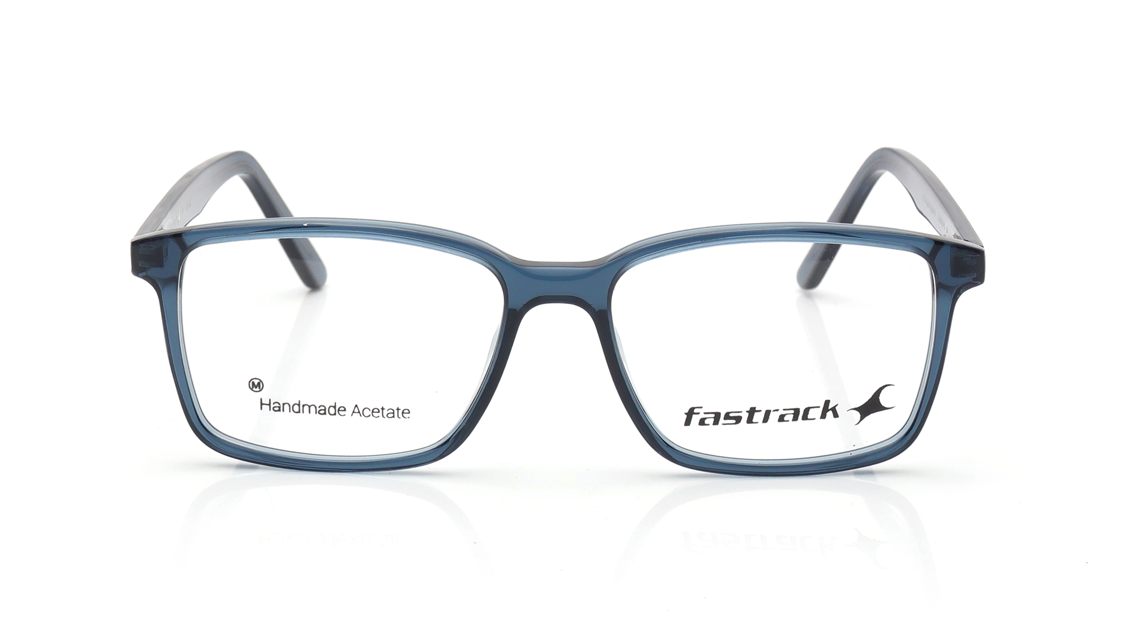 Image 1 of Blue Rectangle Eyeglasses for Men from Fastrack Available at Titan Eye+