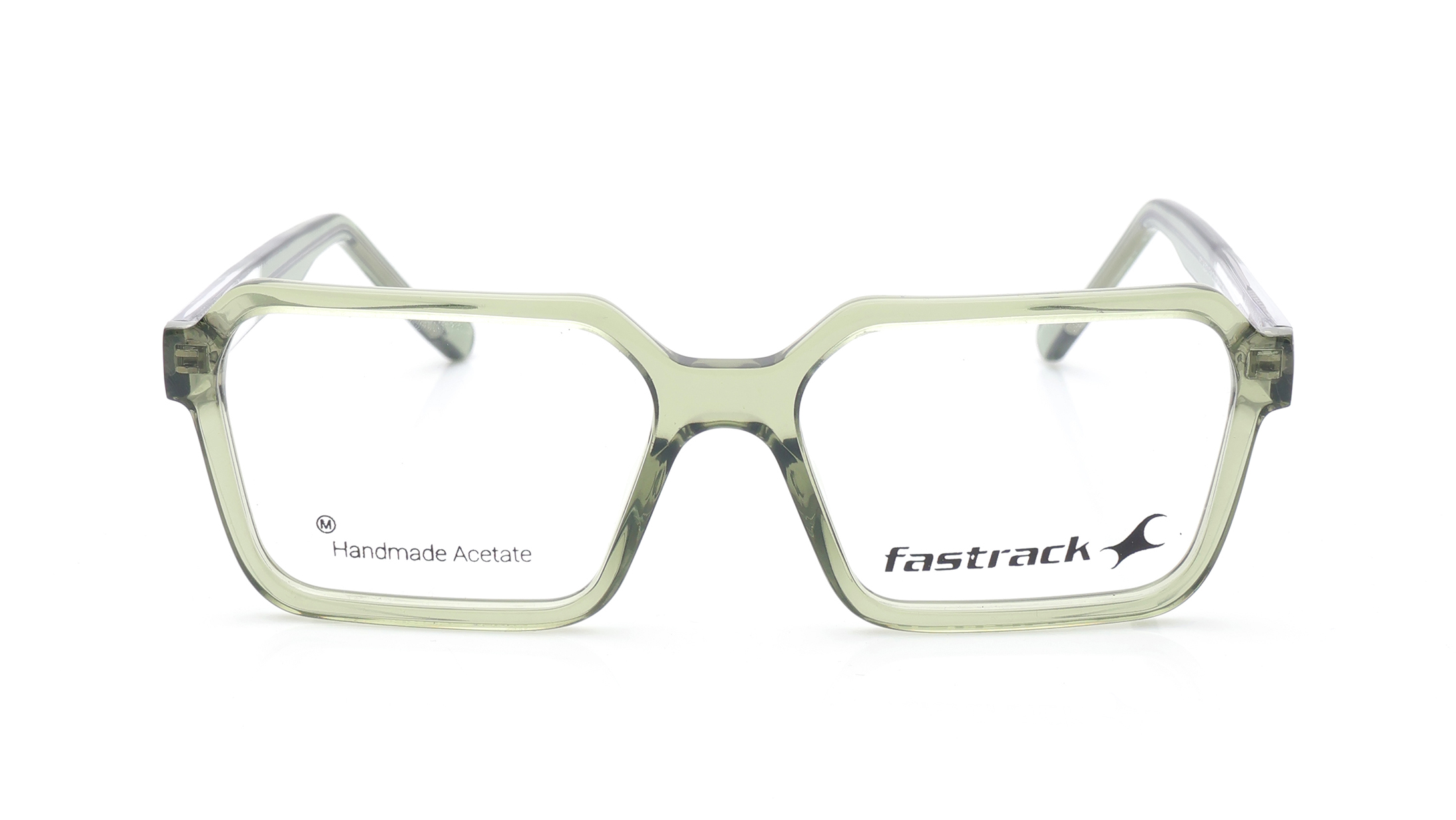 Image 1 of Green Square Eyeglasses for Men and Women from Fastrack Available at Titan Eye+