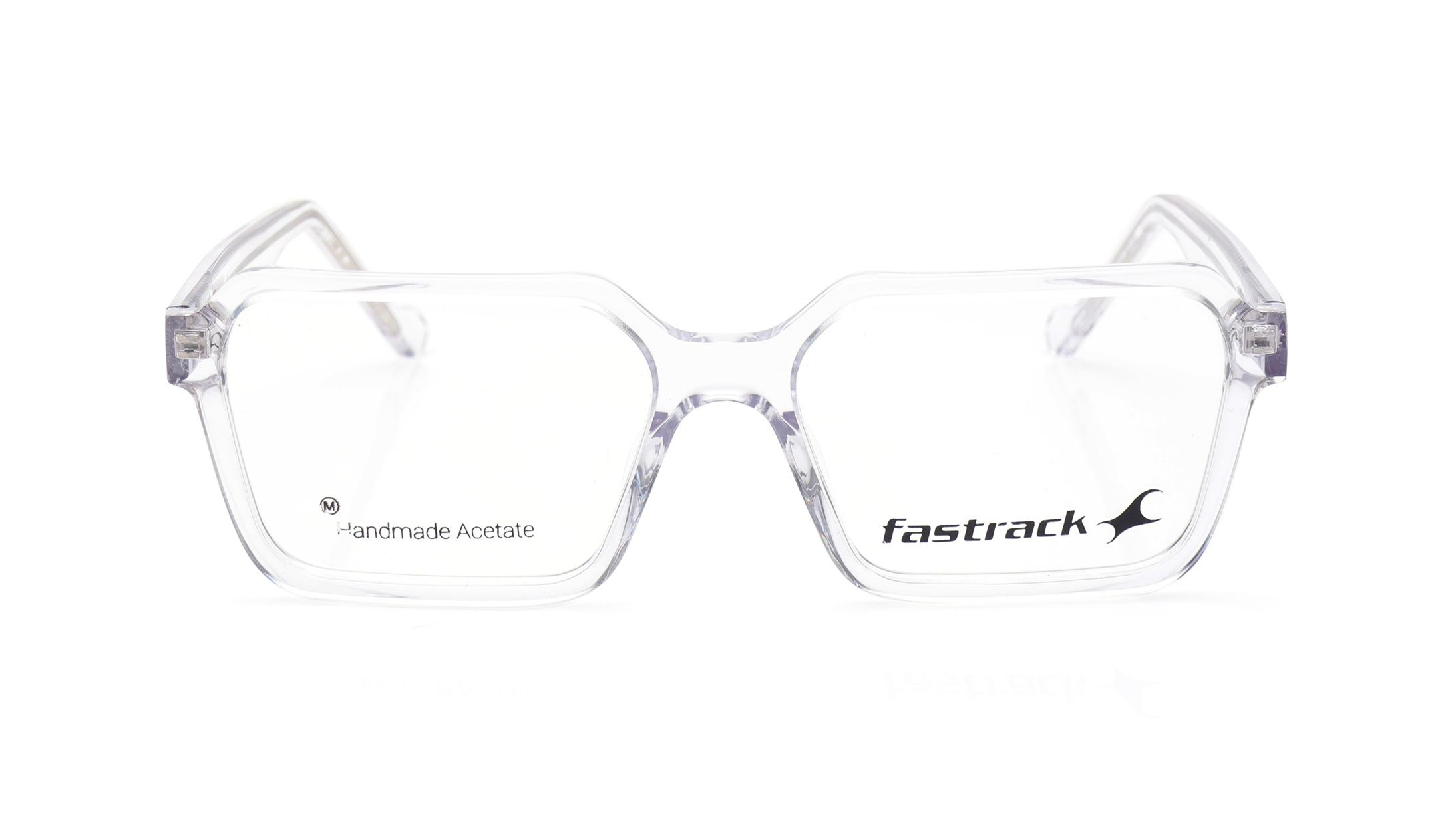 Image 1 of Transparent Rectangle Eyeglasses for Men and Women from Fastrack Available at Titan Eye+