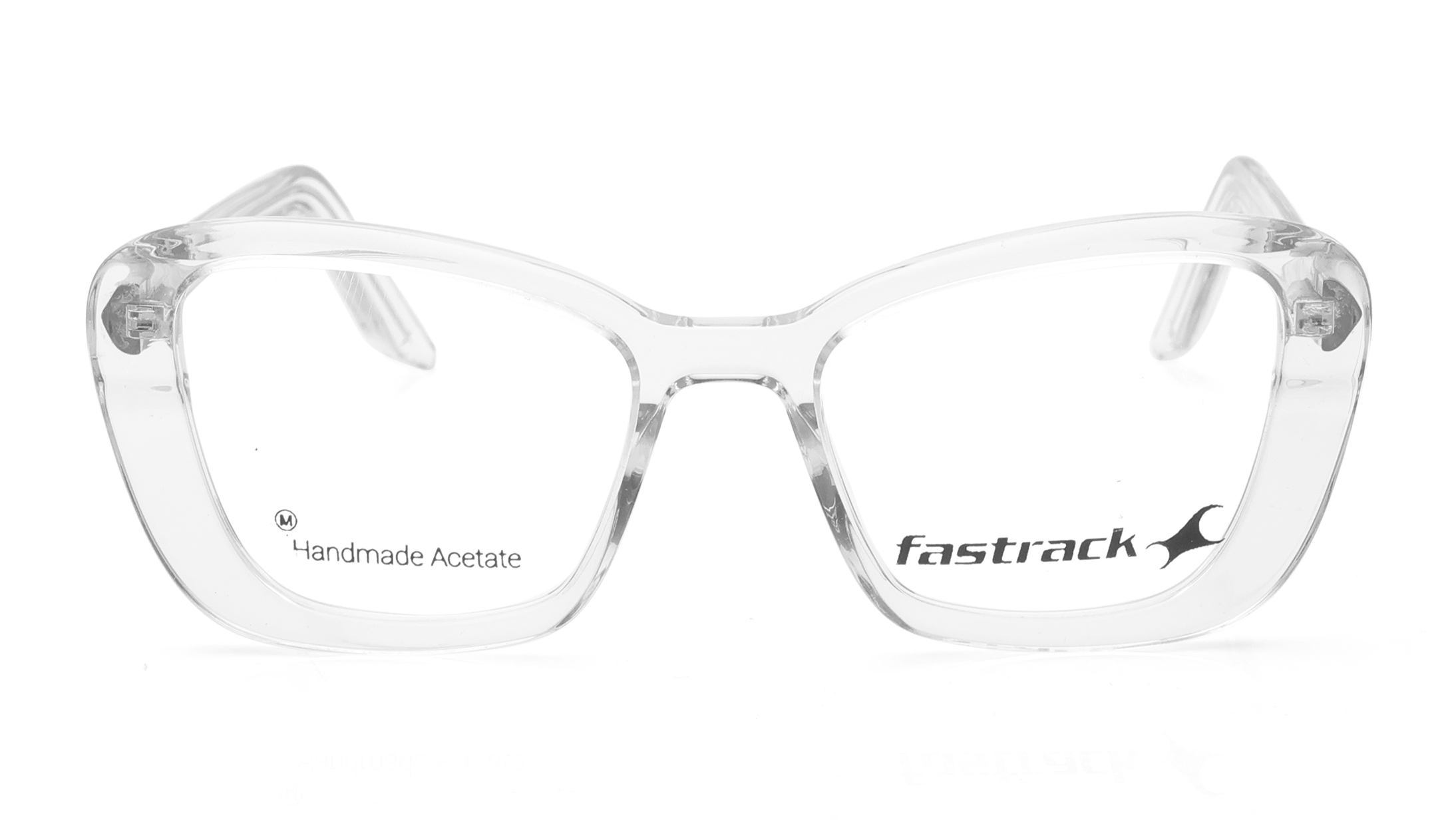 Image 1 of Transparent CatEye Eyeglasses for Women from Fastrack Available at Titan Eye+