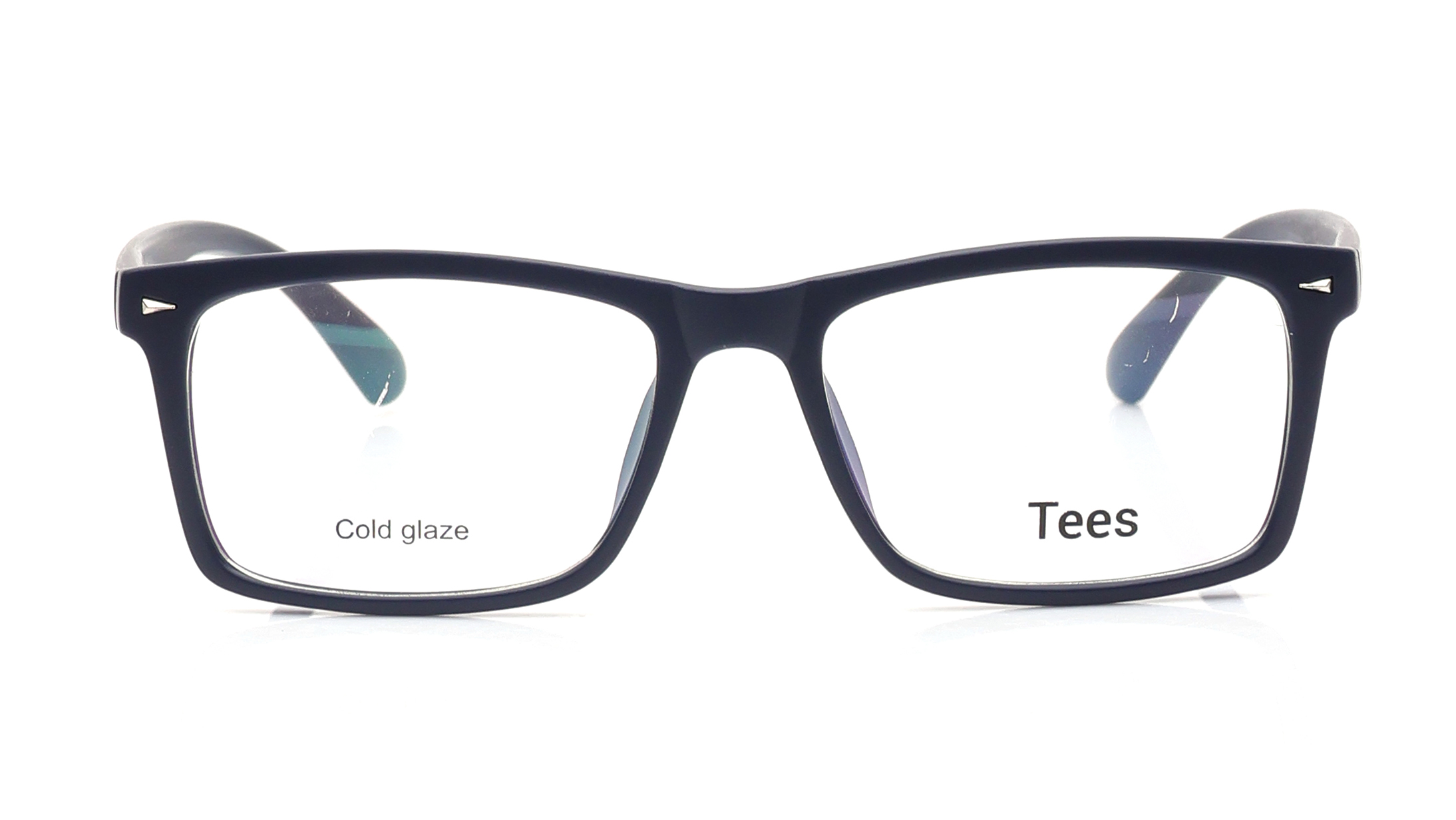 Image 1 of Blue Rectangle Eyeglasses for Men and Women from Tees By Fastrack Available at Titan Eye+