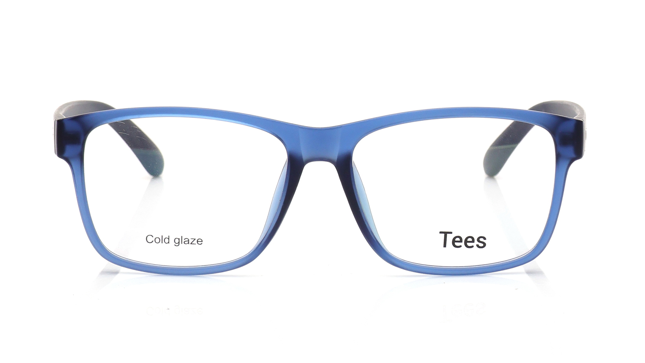 Image 1 of Blue Wayfarer Eyeglasses for Men and Women from Tees By Fastrack Available at Titan Eye+