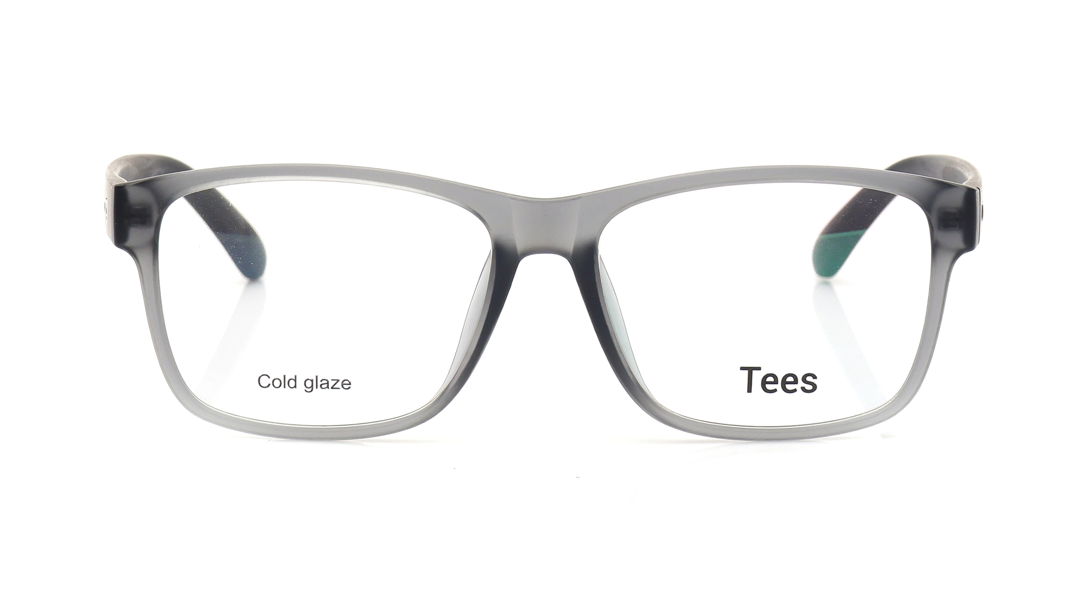 Image 1 of Grey Wayfarer Eyeglasses for Men and Women from Tees By Fastrack Available at Titan Eye+