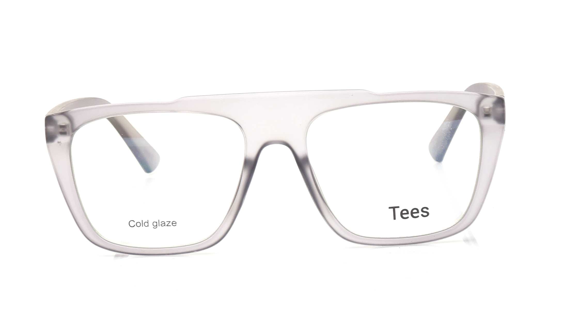 Image 1 of Grey Navigator Eyeglasses for Men and Women from Tees By Fastrack Available at Titan Eye+