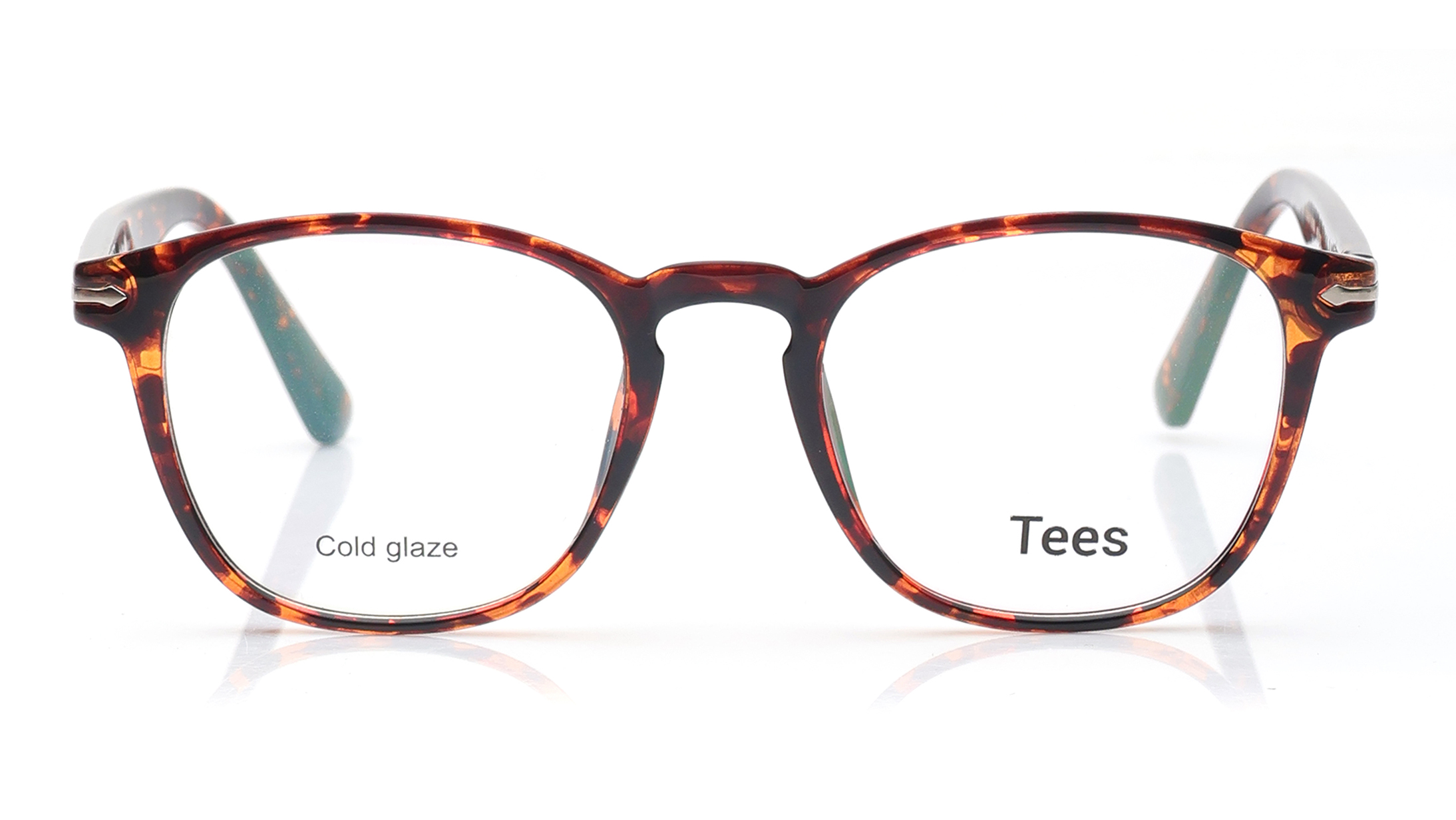 Image 1 of Brown Wayfarer Computer Glasses for Men and Women from Tees By Fastrack Available at Titan Eye+