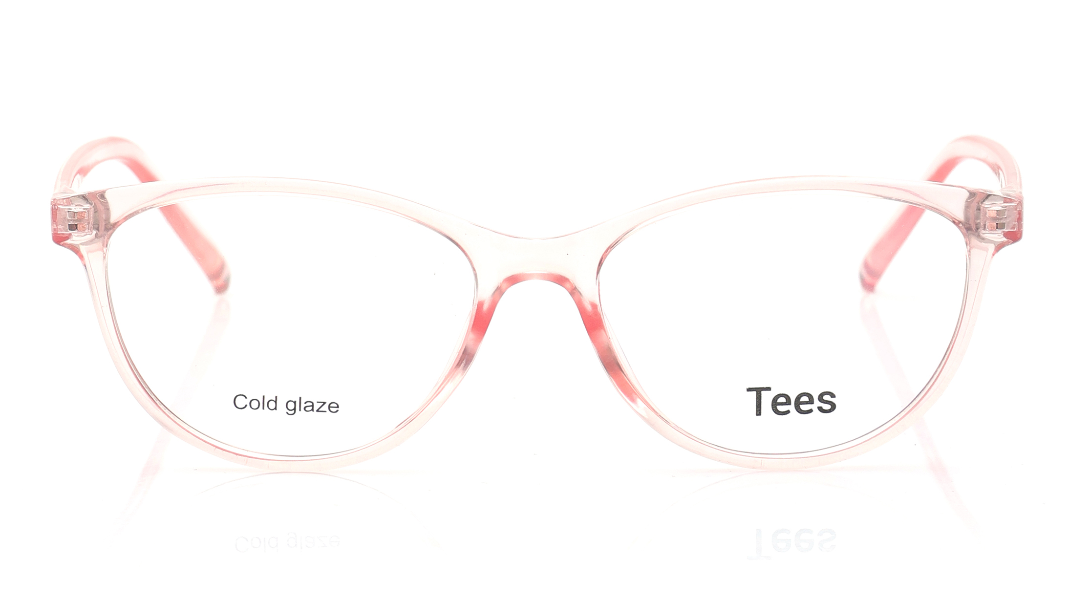 Image 1 of Pink CatEye Eyeglasses for Women from Tees By Fastrack Available at Titan Eye+