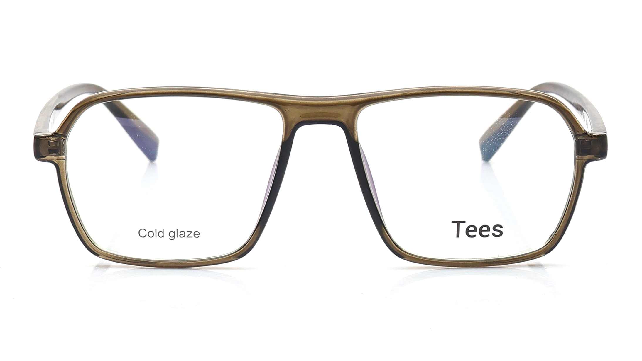 Image 1 of Transparent Navigator Eyeglasses for Men and Women from Tees By Fastrack Available at Titan Eye+