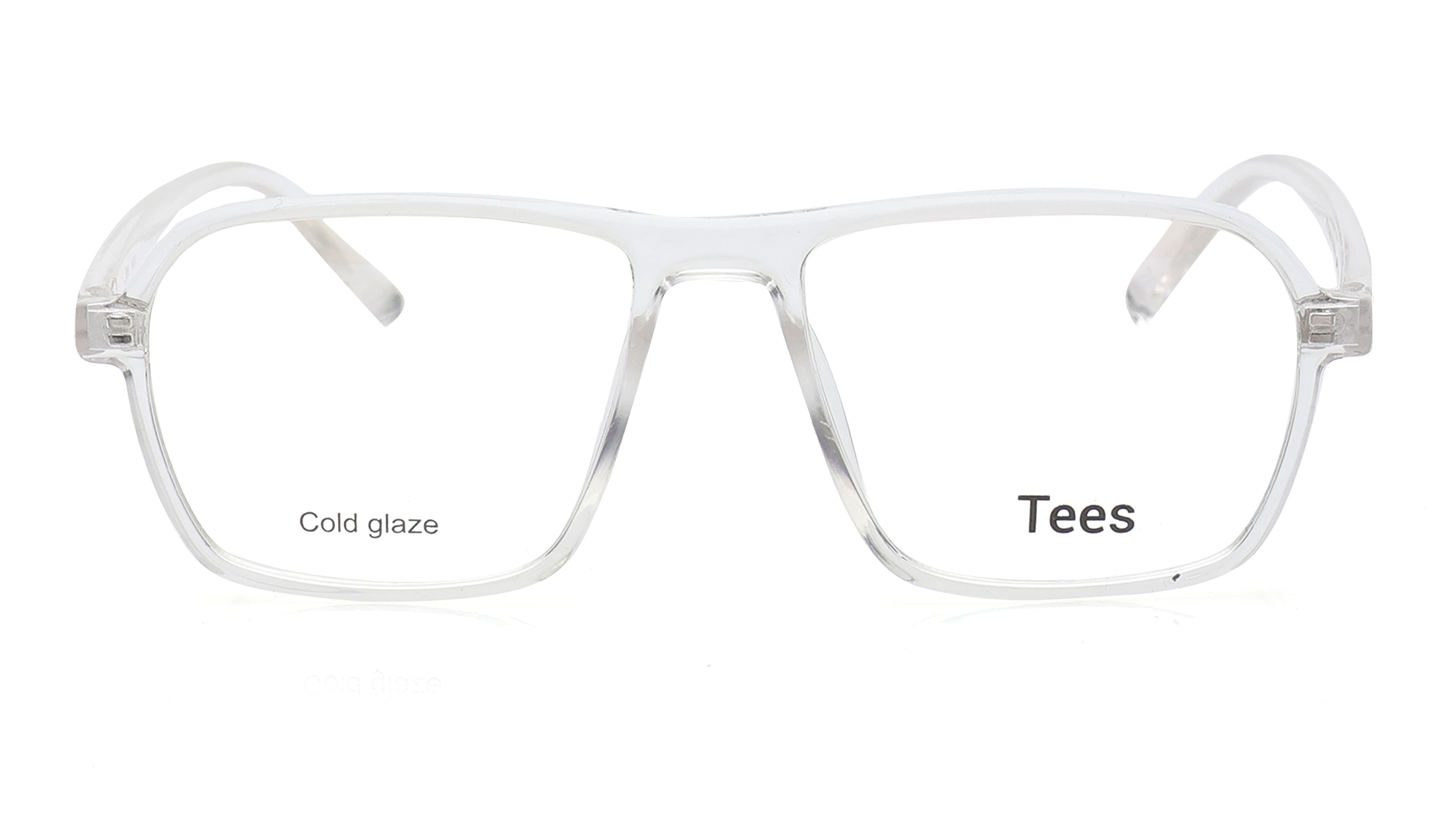 Image 1 of White Navigator Computer Glasses for Men and Women from Tees By Fastrack Available at Titan Eye+